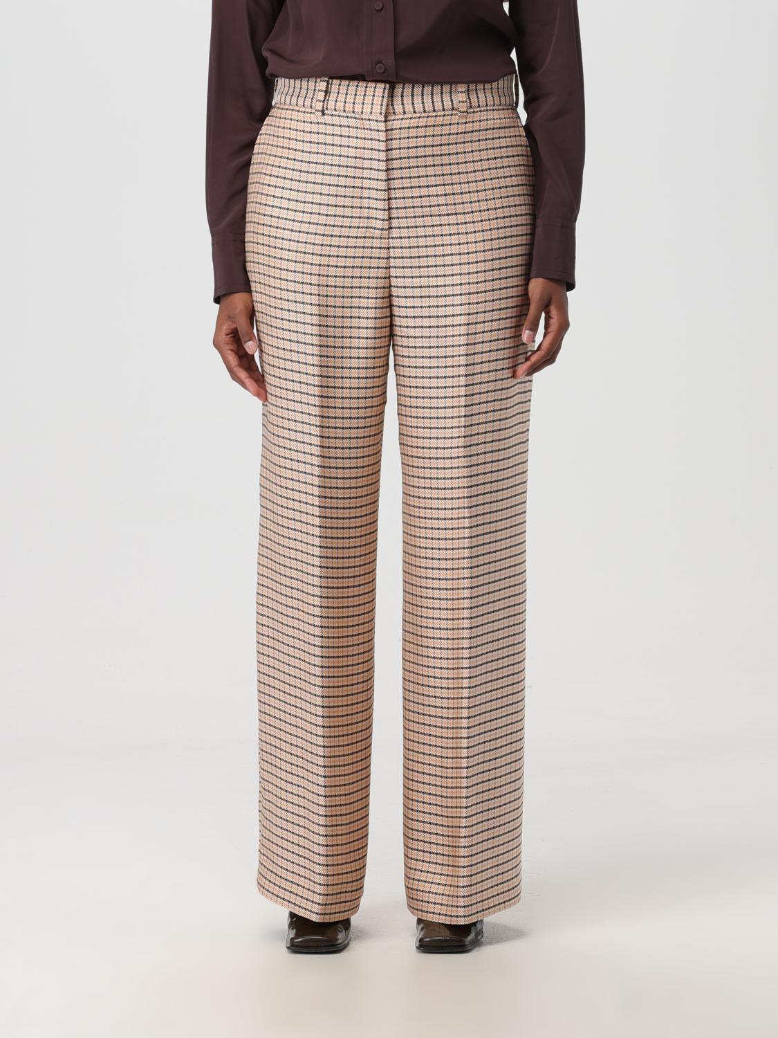 LANVIN PANTALONE: Pantalone Lanvin in cotone, Marrone - Img 1
