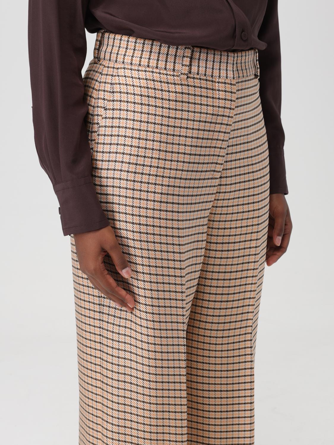 LANVIN PANTALONE: Pantalone Lanvin in cotone, Marrone - Img 3