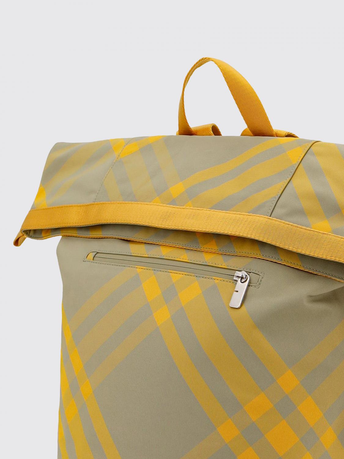 BURBERRY BACKPACK: Backpack men Burberry, Beige - Img 3