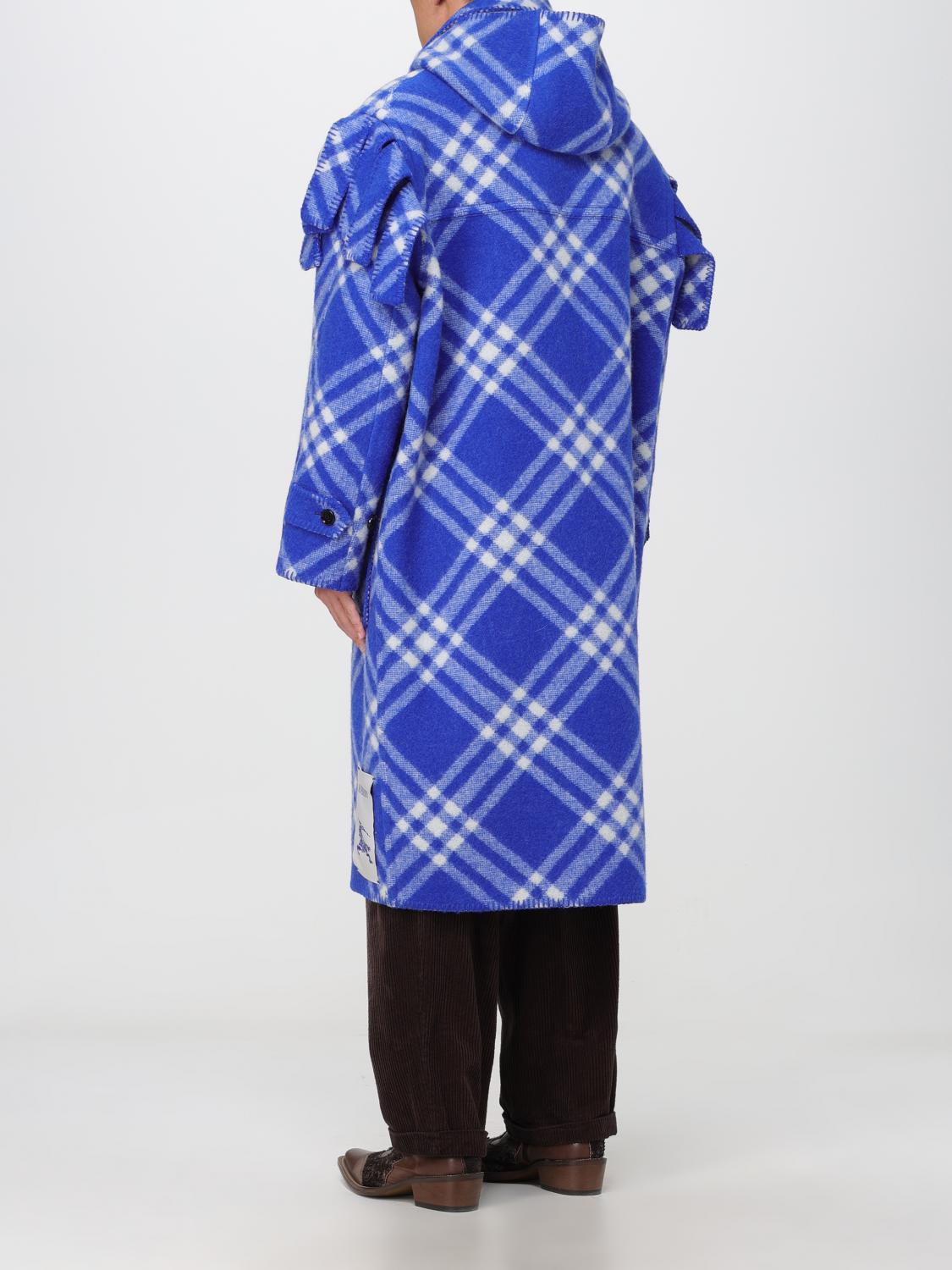 Burberry Coat men - Blue | 8078913 | GIGLIO.COM