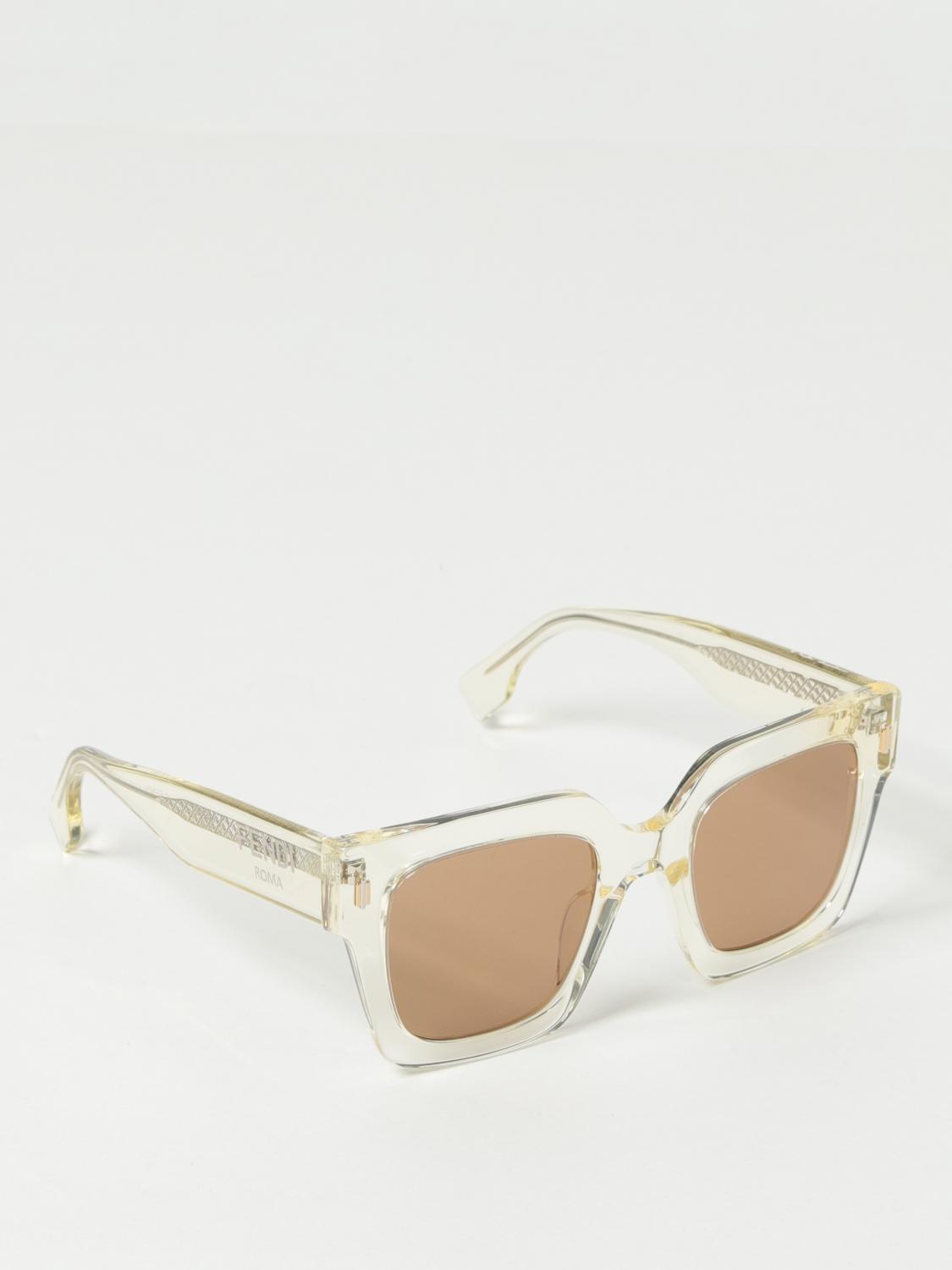 FENDI Lunettes de soleil femme Transparent Lunettes De Soleil Fendi FE40101I en ligne sur GIGLIO.COM