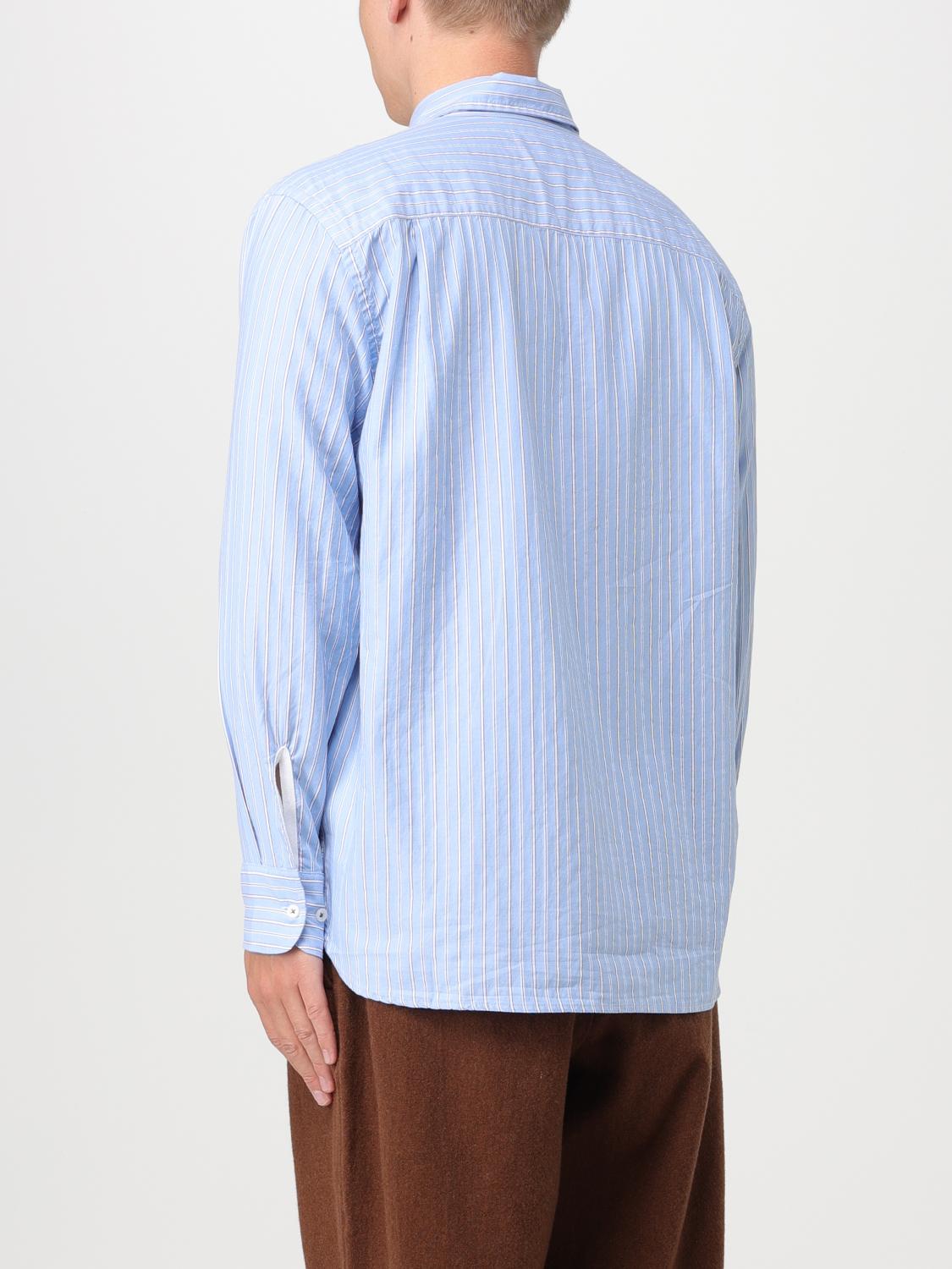 UNIVERSAL WORKS CAMICIA: Camicia Universal Works in misto cotone, Blue - Img 3