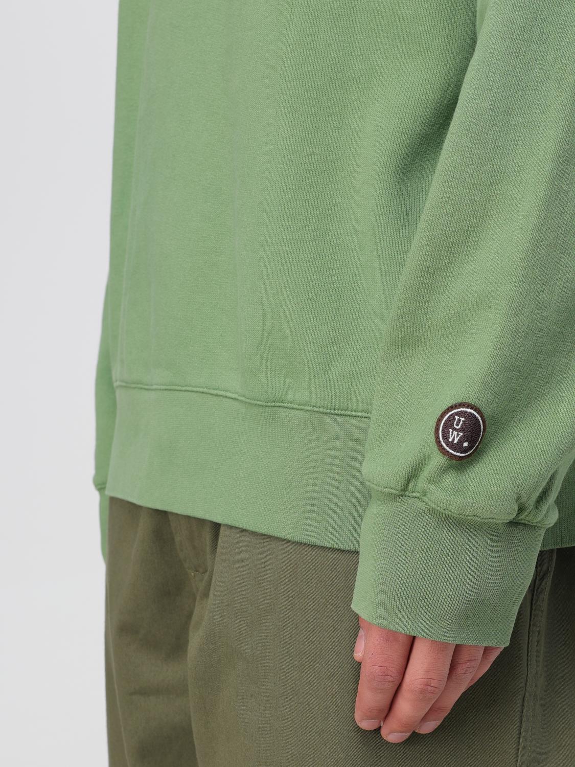 UNIVERSAL WORKS SUDADERA: Sudadera hombre Universal Works, Verde - Img 4