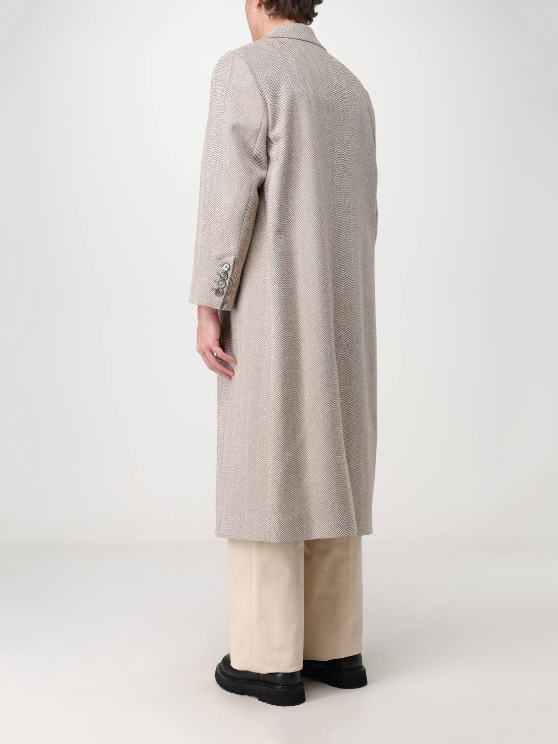 AMI PARIS CAPPOTTO: Coat men Ami Paris, Beige - Img 3