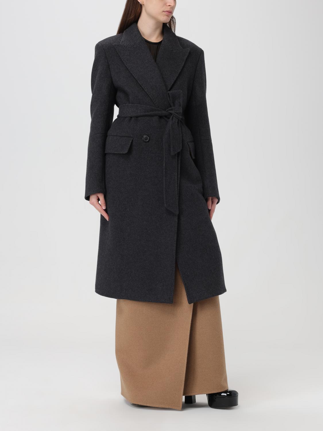 MAX MARA CAPPOTTO: Cappotto Max Mara in cashmere, Grigio - Img 2