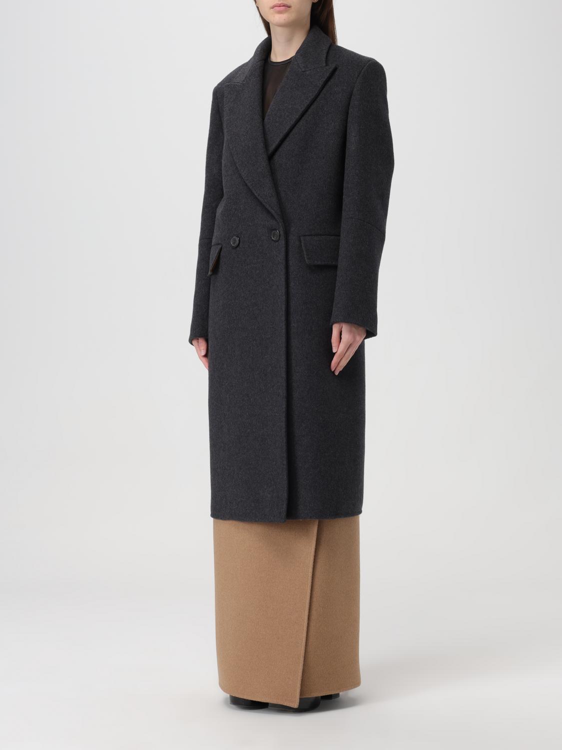 MAX MARA CAPPOTTO: Cappotto Max Mara in cashmere, Grigio - Img 4
