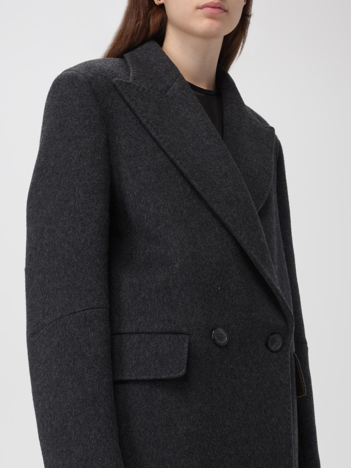 MAX MARA CAPPOTTO: Cappotto Max Mara in cashmere, Grigio - Img 5
