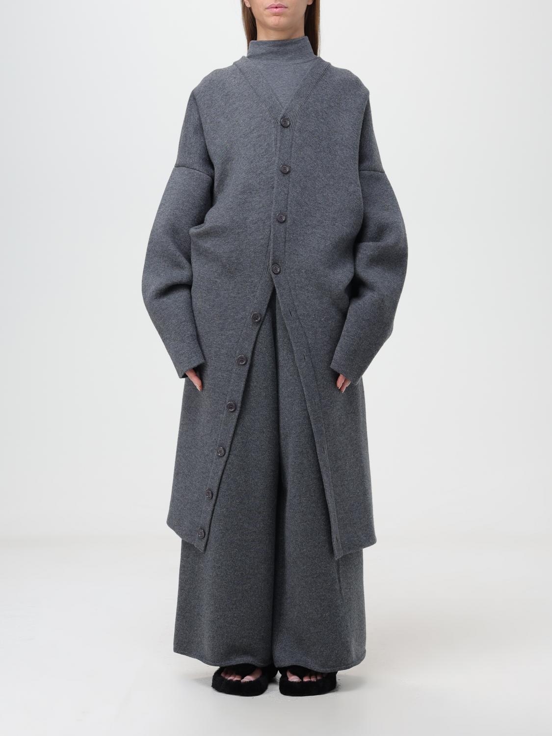 LOEWE CAPPOTTO: Cappotto Loewe in lana, Grigio - Img 1