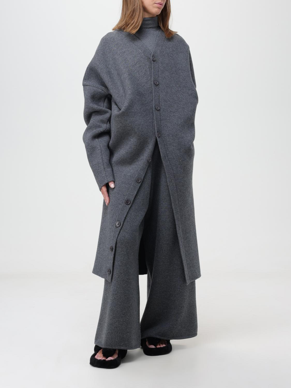LOEWE CAPPOTTO: Cappotto Loewe in lana, Grigio - Img 2