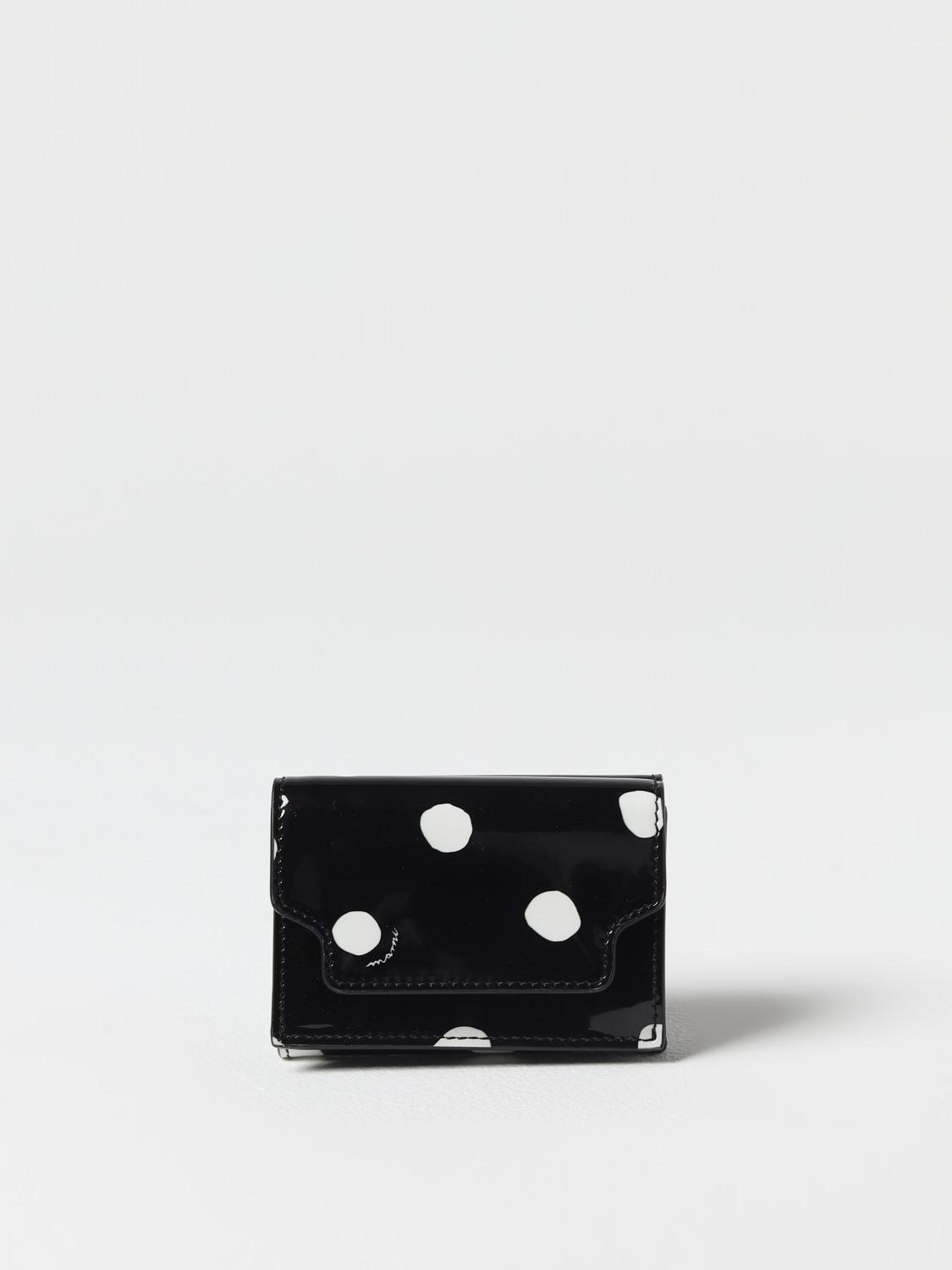 MARNI TRICOLOR LEATHER WALLET (PFMOQ14U07 LV520)