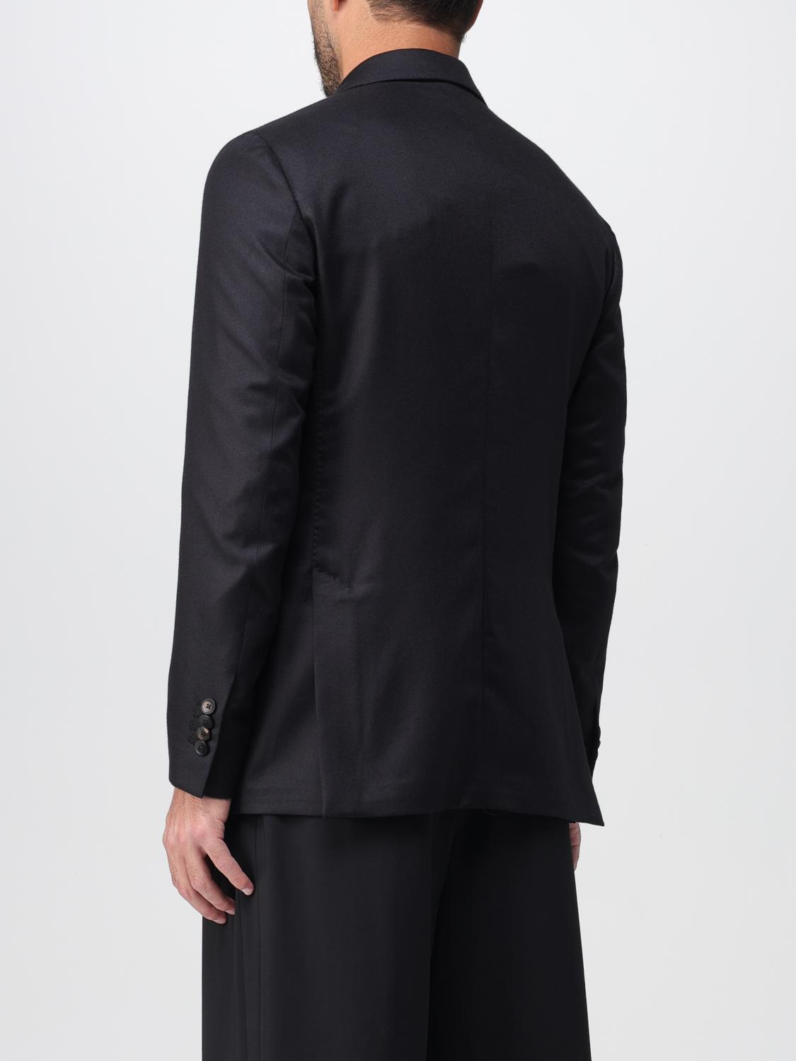LARDINI:ジャケット メンズ - ブラック | GIGLIO.COMオンライン LARDINI:ジャケット メンズ - ブラック | GIGLIO.COMオンライン
