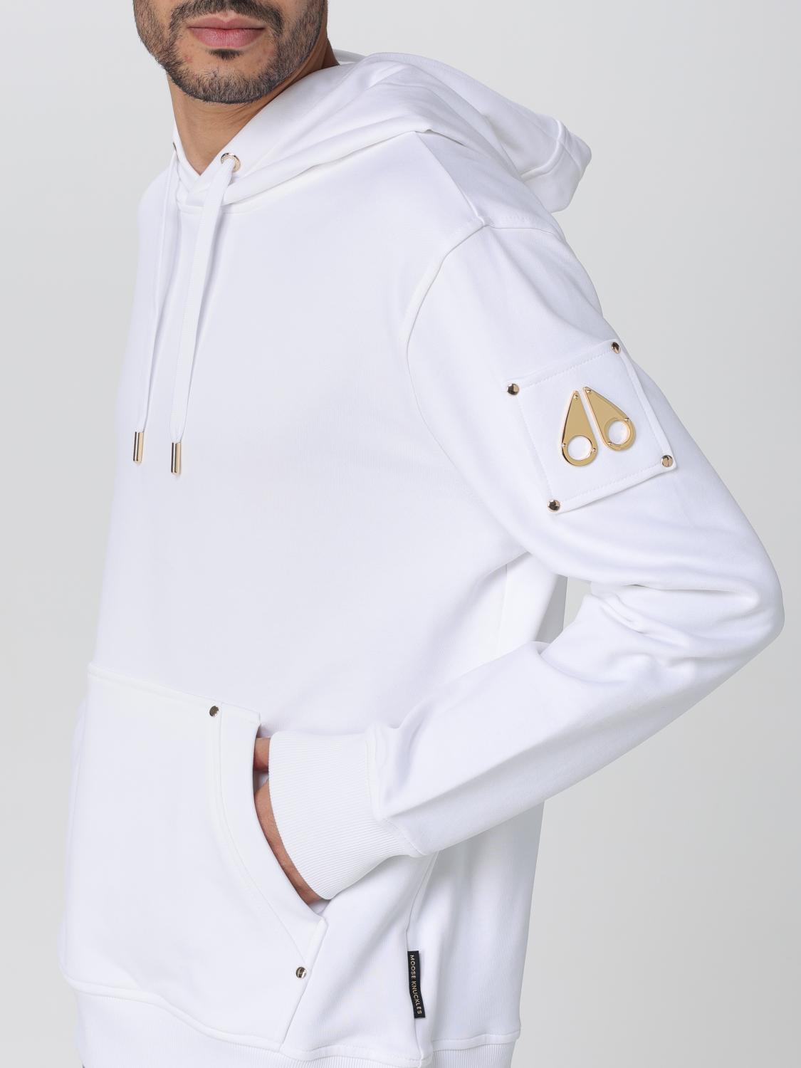 MOOSE KNUCKLES SWEATSHIRT: Sweatshirt herren Moose Knuckles, Weiß - Img 3