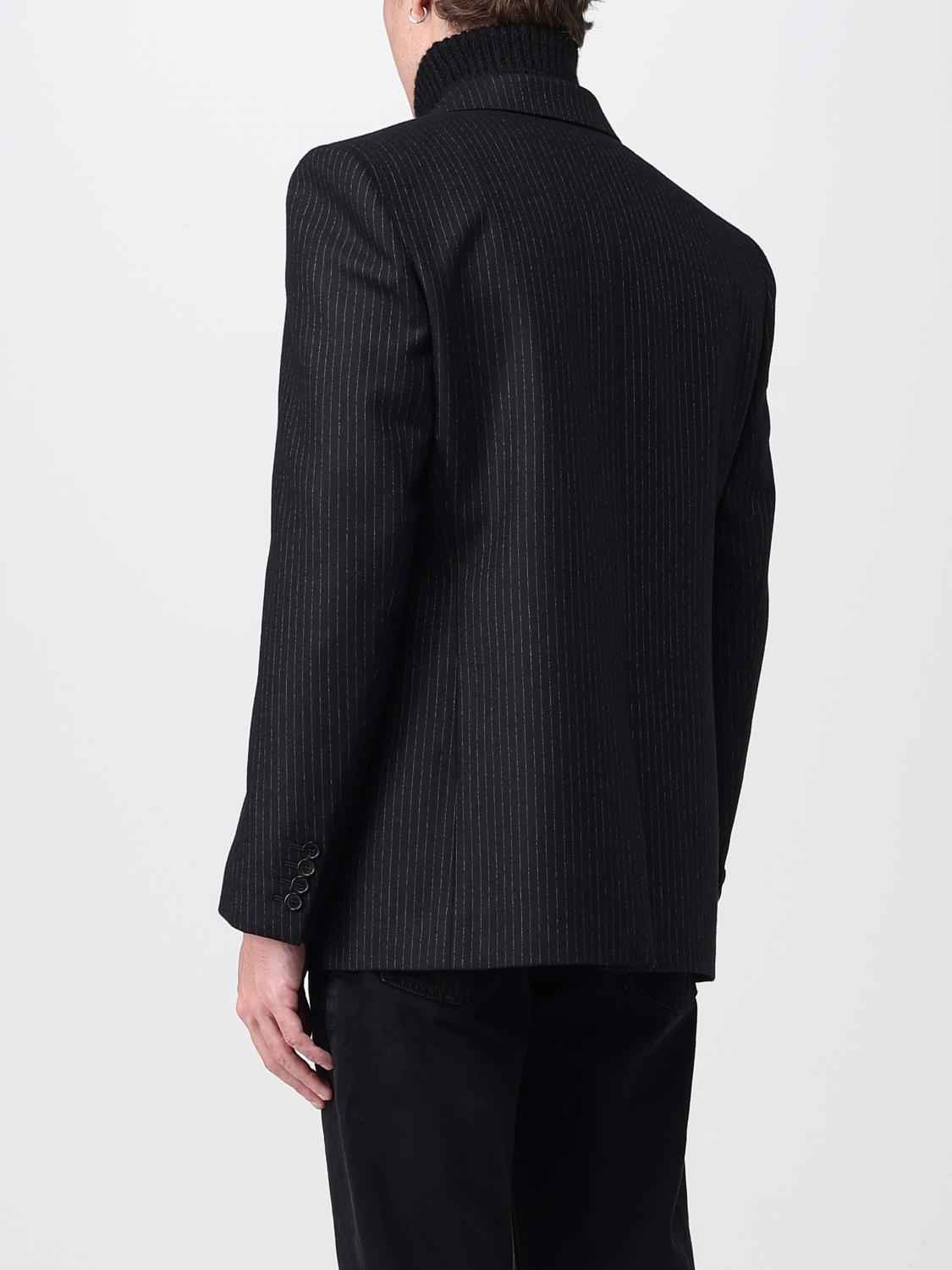 SAINT LAURENT 블레이저: 재킷 남성 Saint Laurent, 블랙 - Img 3