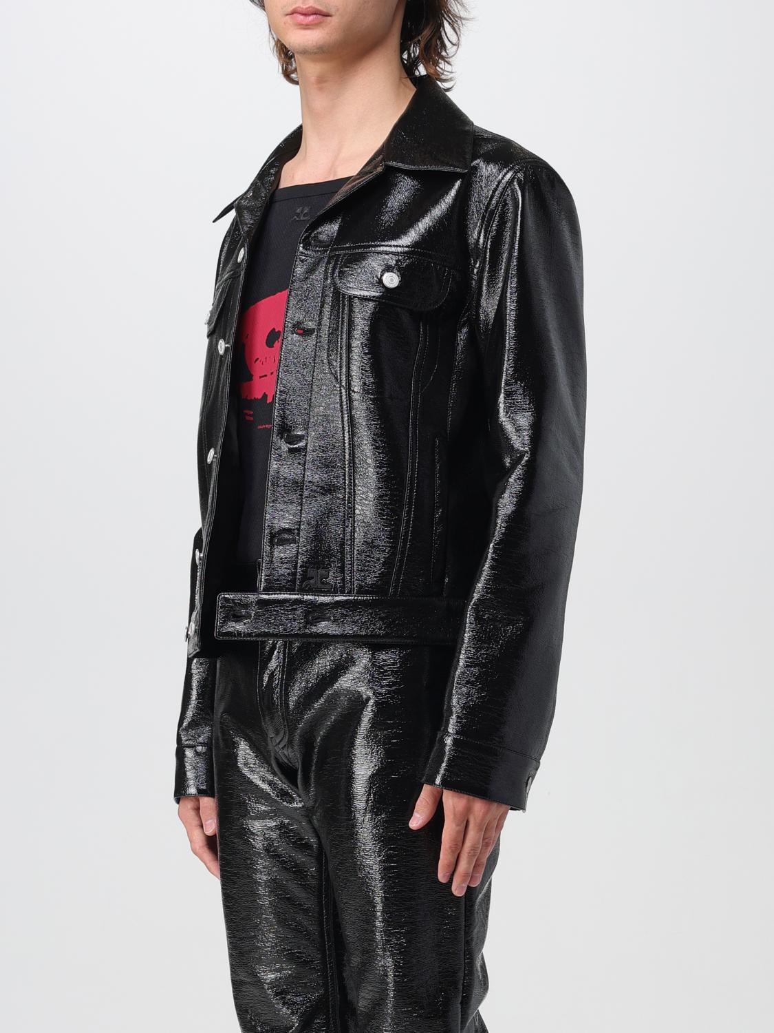 COURRÈGES JACKET: Jacket men CourrÈges, Black - Img 4