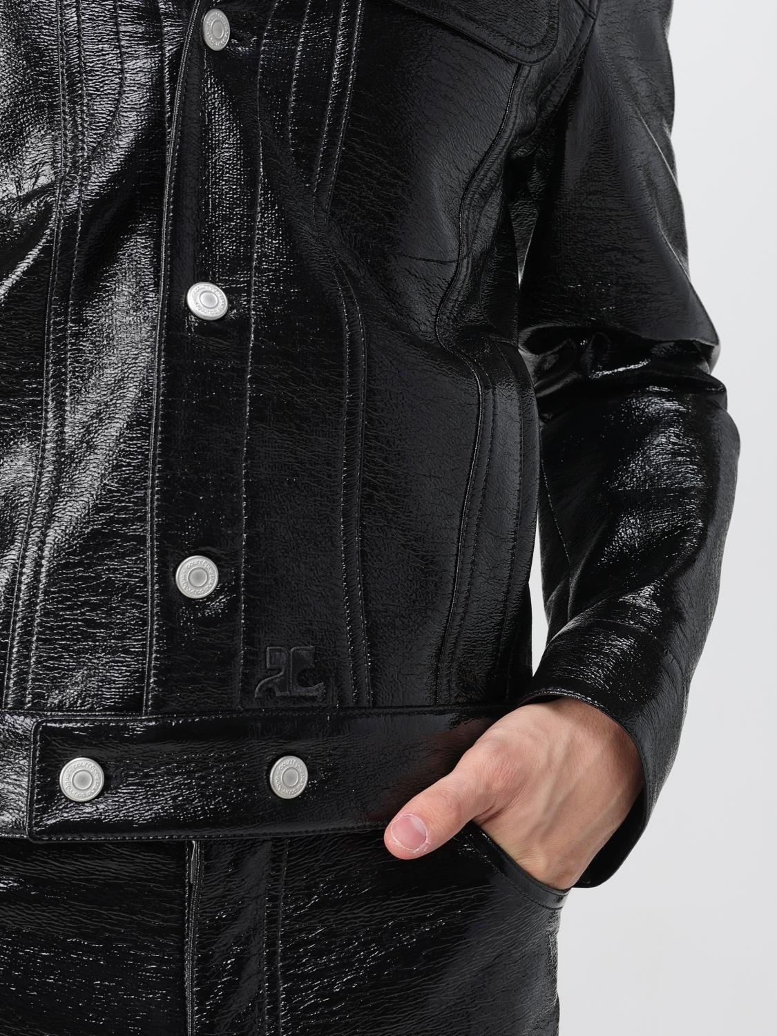 COURRÈGES JACKET: Jacket men CourrÈges, Black - Img 5