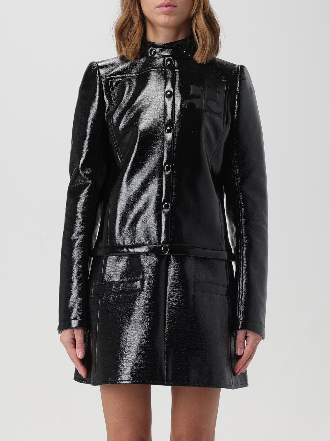 COURRÈGES CHAQUETA: Chaqueta mujer CourrÈges, Negro - Img 1