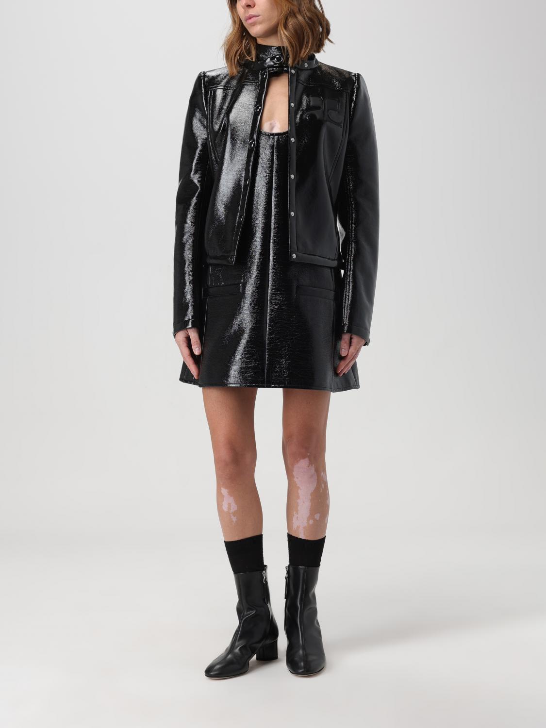 COURRÈGES CHAQUETA: Chaqueta mujer CourrÈges, Negro - Img 2