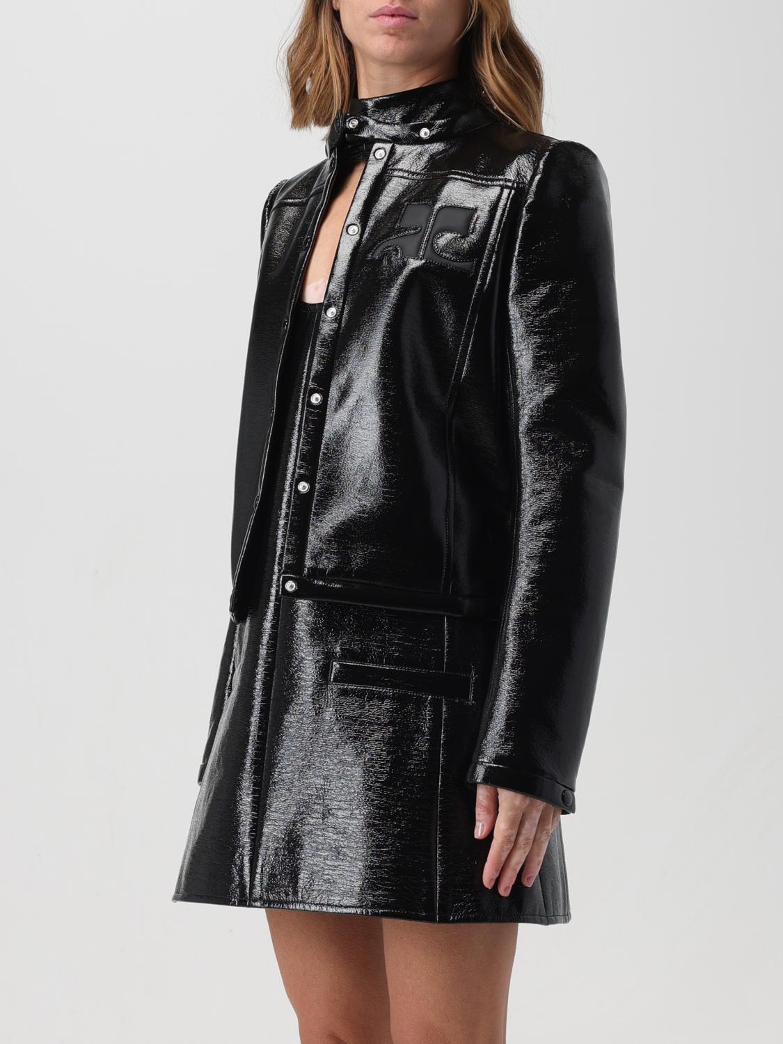 COURRÈGES CHAQUETA: Chaqueta mujer CourrÈges, Negro - Img 4