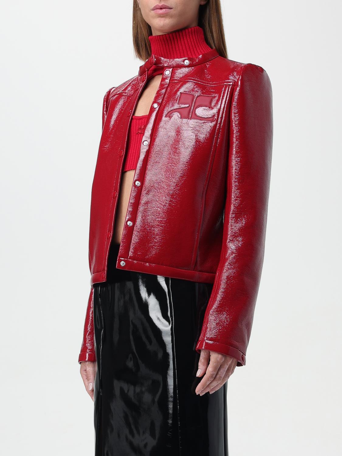 COURRÈGES JACKET: Jacket woman CourrÈges, Red - Img 4