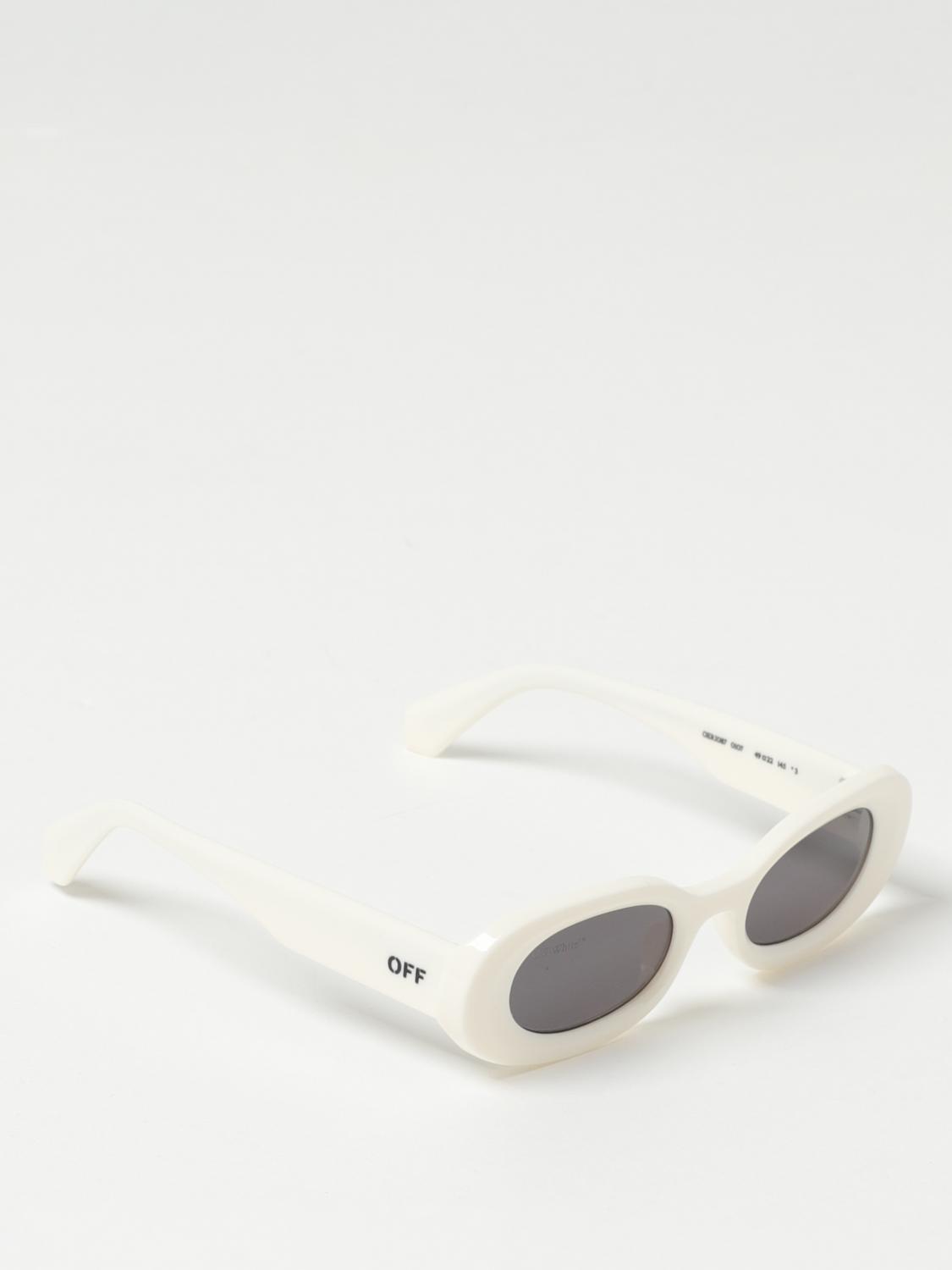 OFF-WHITE: Amalfi sunglasses in acetate - White | Off-White