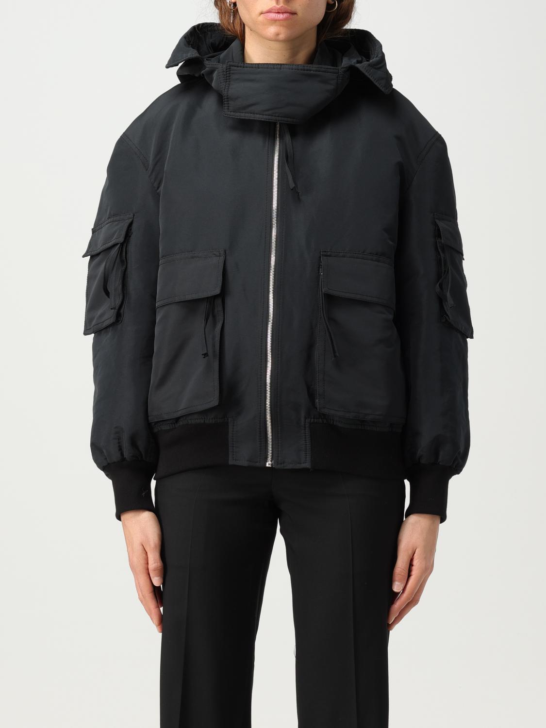 Jacket Chb Machine CHB: Jacket woman - Black | Chb jacket BJ02FL01 online at GIGLIO.COM