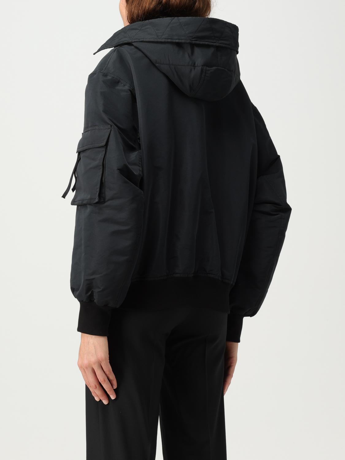 Jacket Chb Machine CHB: Jacket woman - Black | Chb jacket BJ02FL01 online at GIGLIO.COM