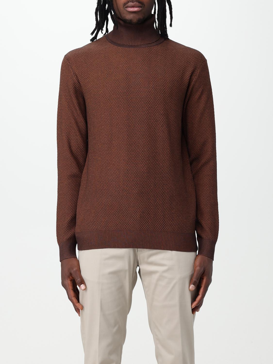 LIU JO PULLOVER: Pullover herren Liu Jo, Kaffee Braun - Img 1