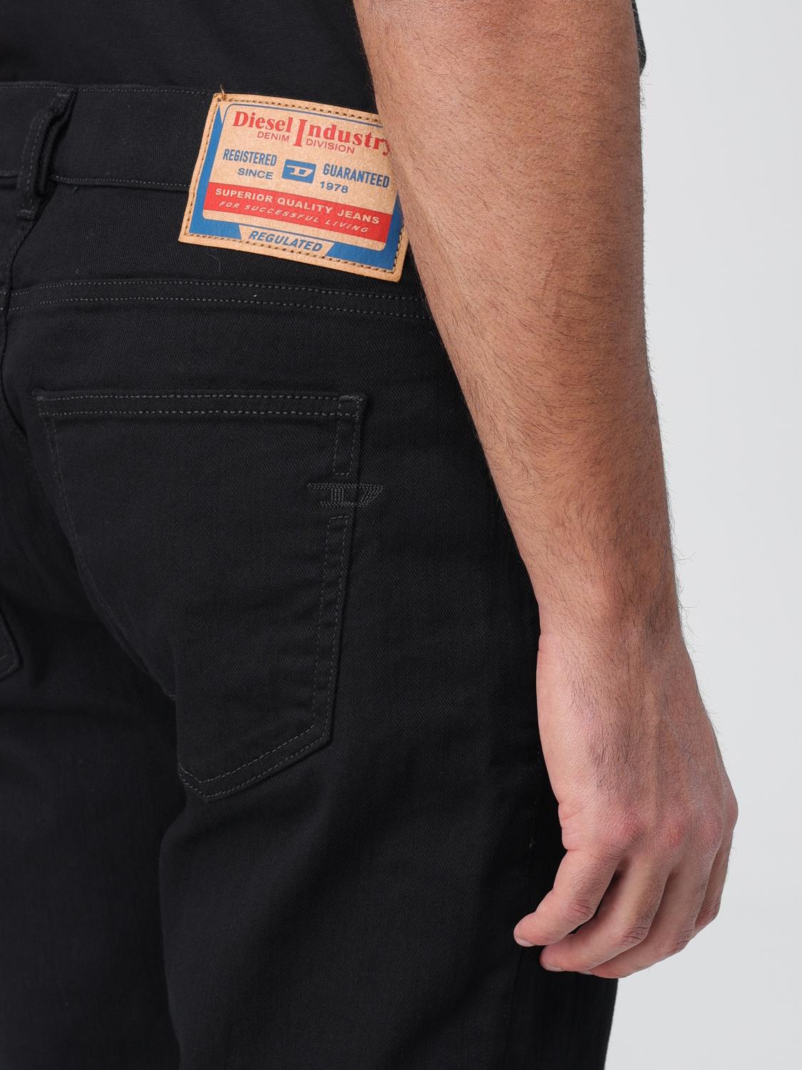 DIESEL PANTS: Pants men Diesel, Black - Img 3