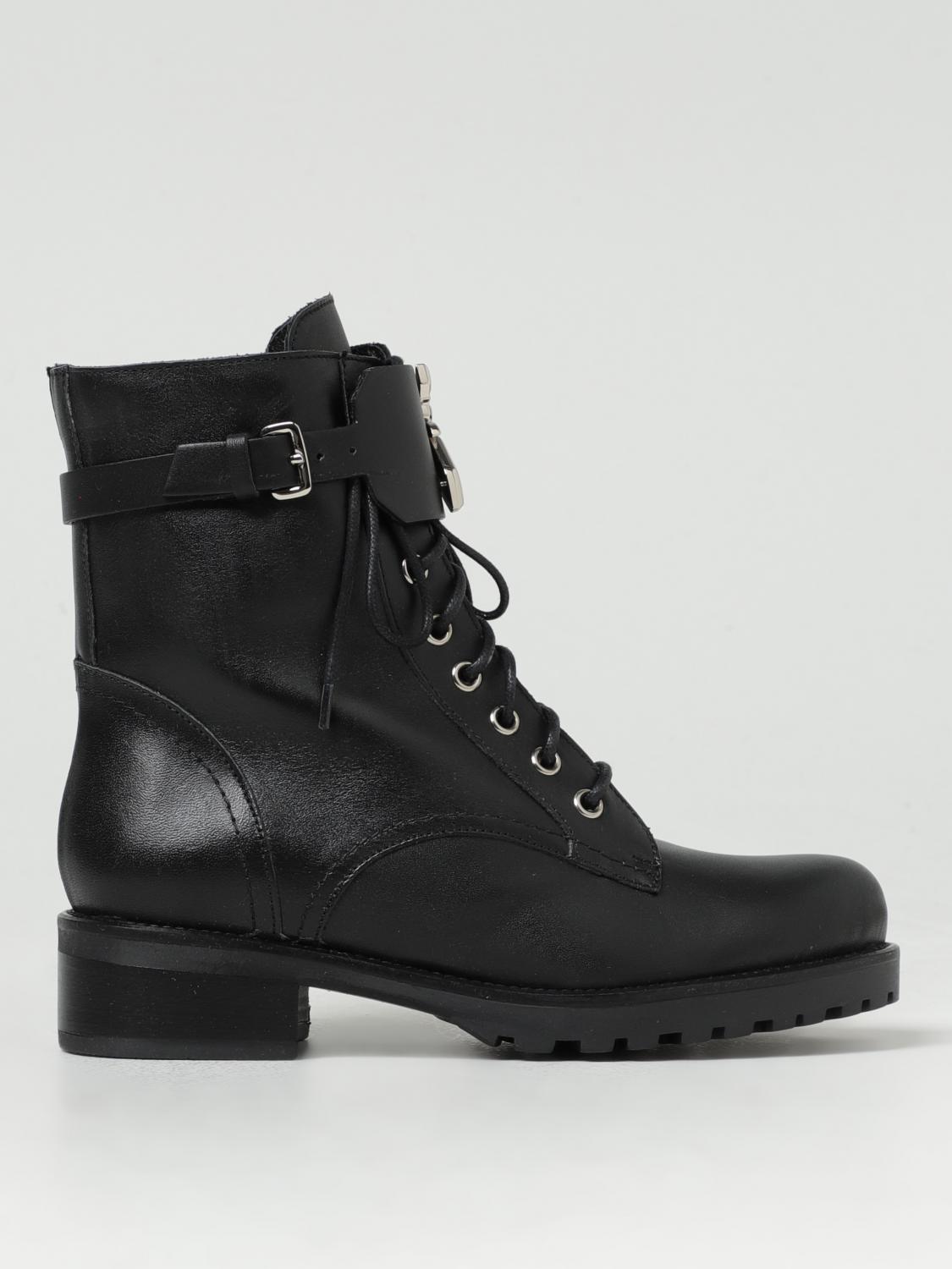 PATRIZIA PEPE BOTINES PLANOS: Botines planos mujer Patrizia Pepe, Negro - Img 1