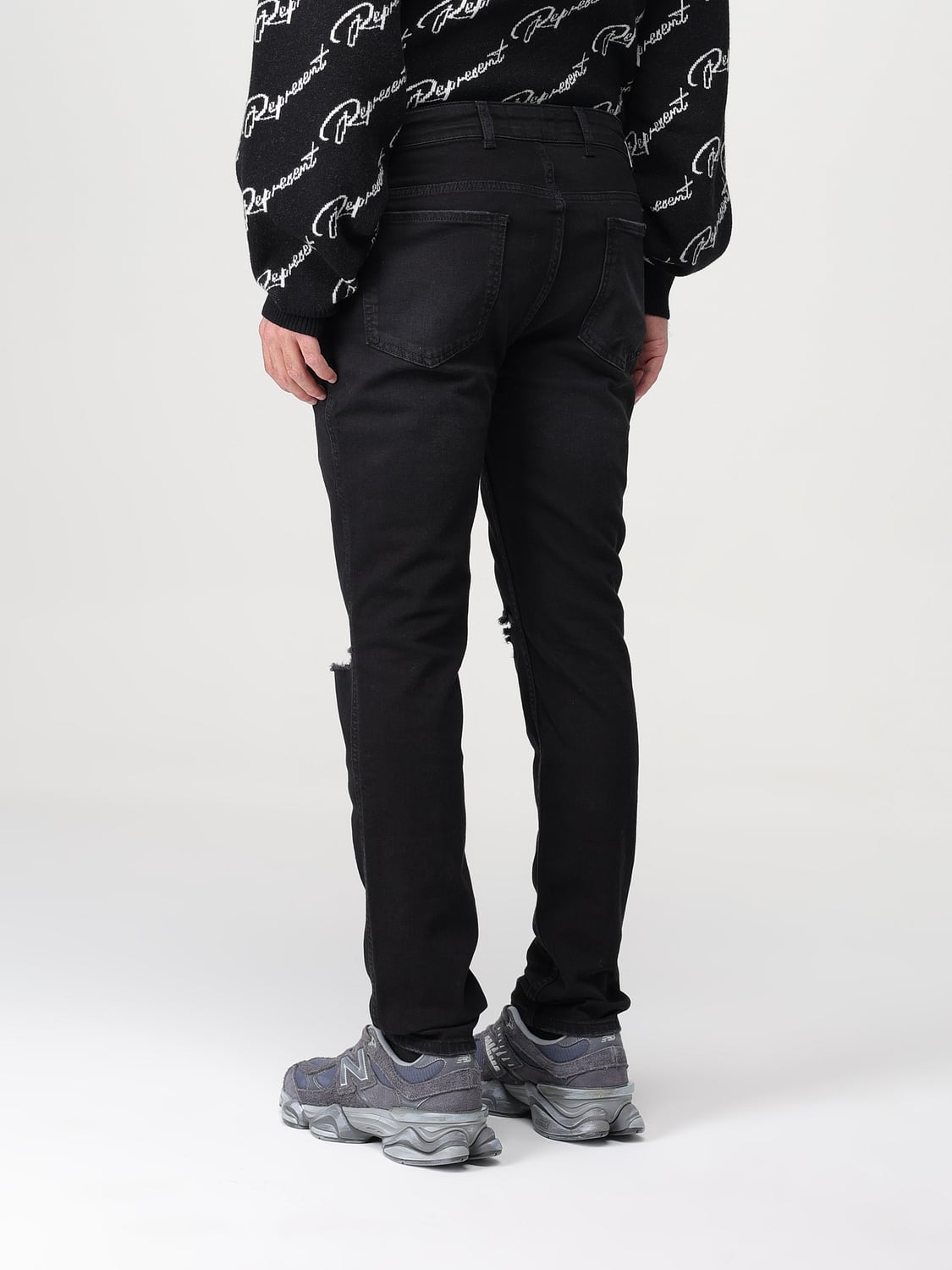 REPRESENT JEANS: Jeans herren Represent, Schwarz - Img 3