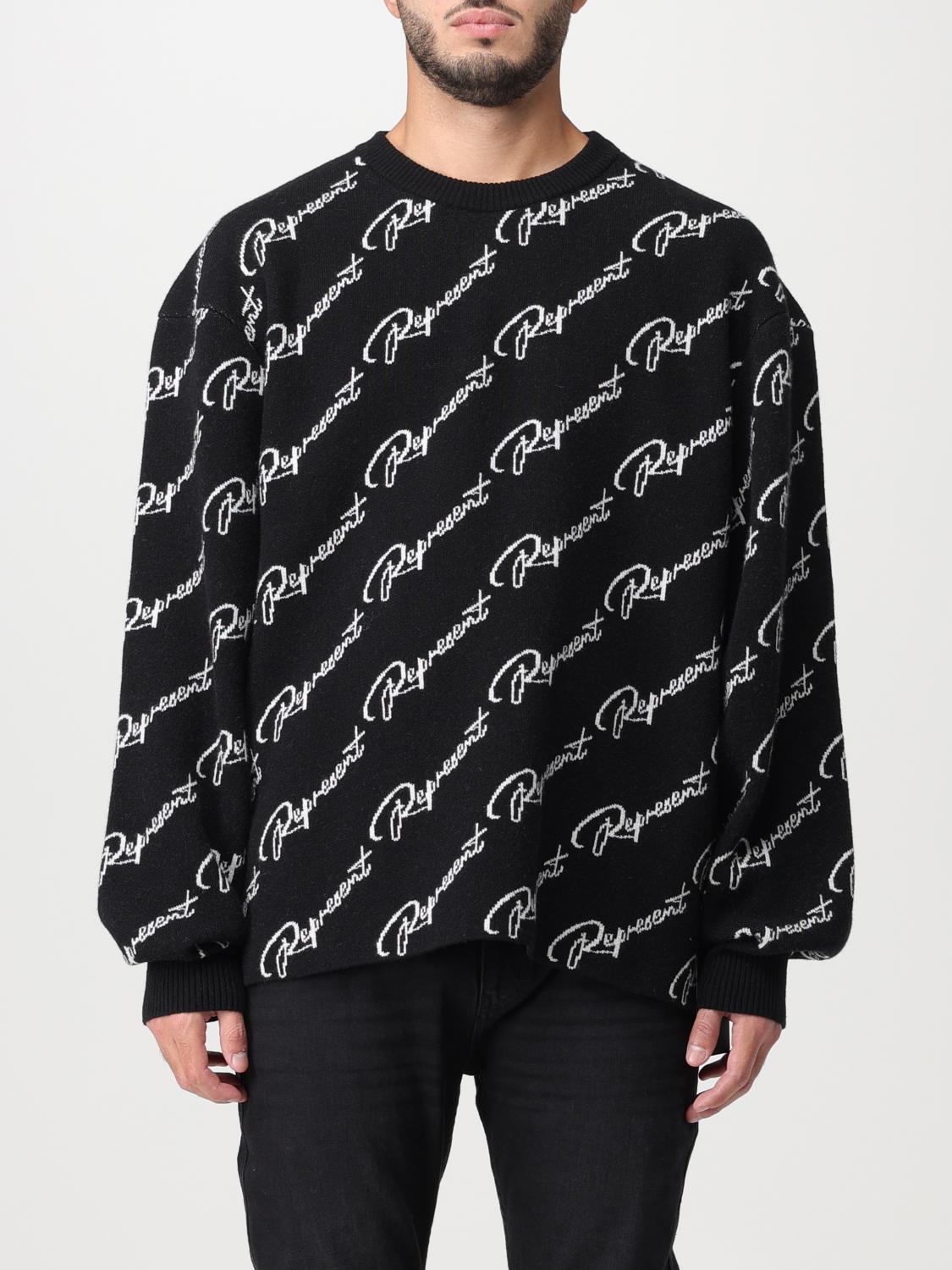 REPRESENT SWEATER: Sweater men Represent, Black - Img 1