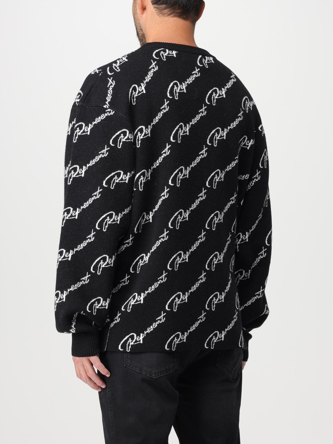 REPRESENT SWEATER: Sweater men Represent, Black - Img 3