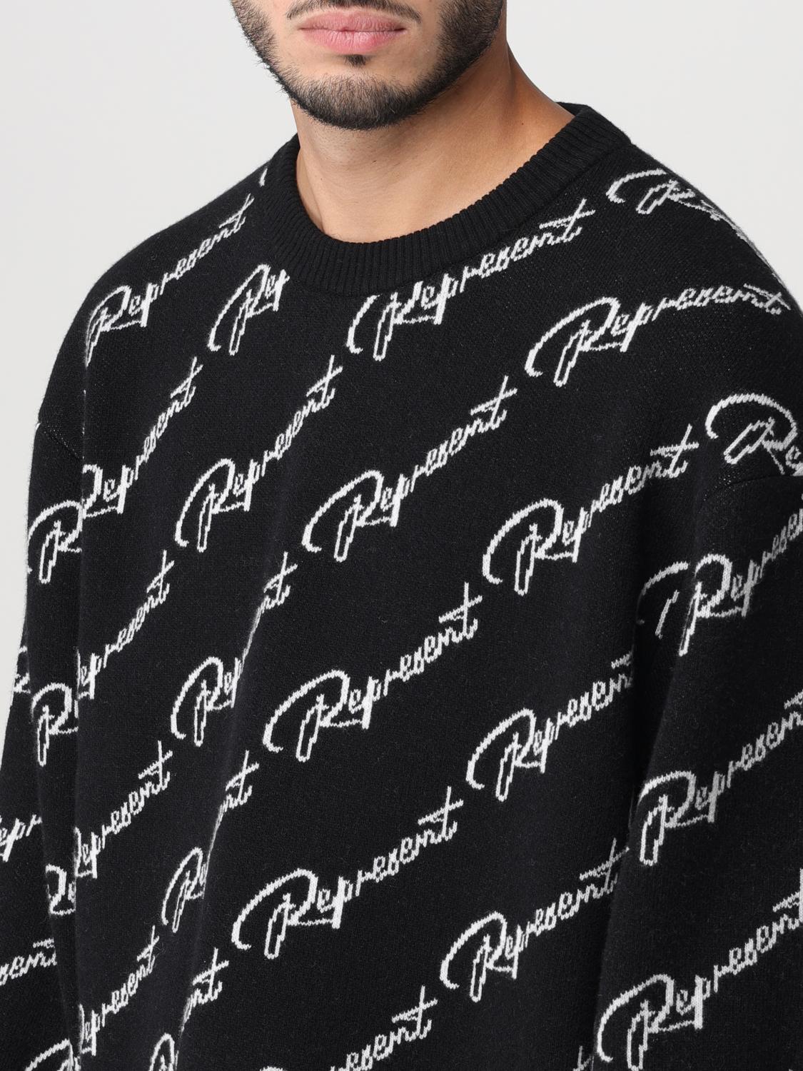 REPRESENT SWEATER: Sweater men Represent, Black - Img 4