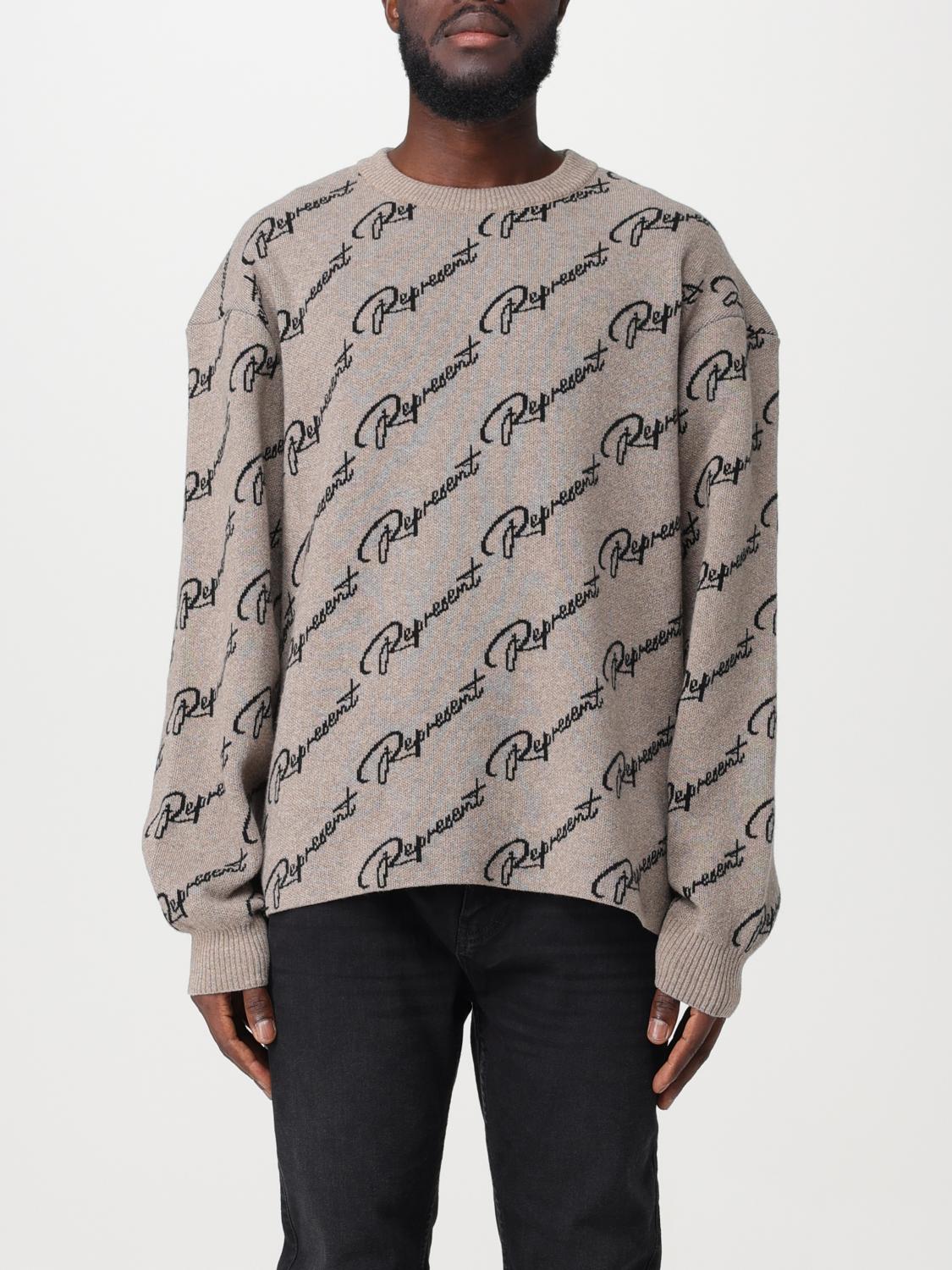 REPRESENT PULLOVER: Pullover herren Represent, Grau - Img 1