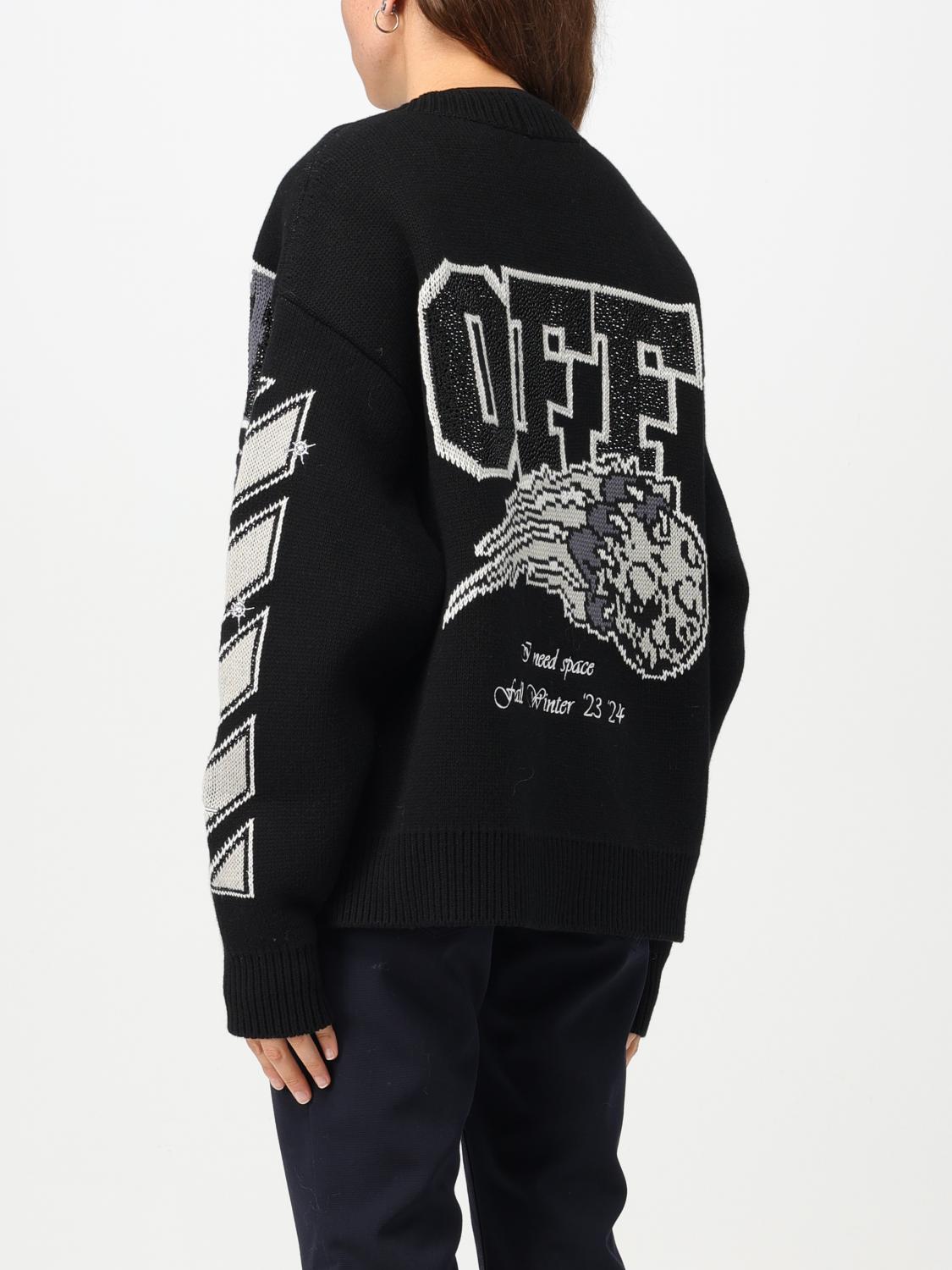 Off-White カーディガン レディース - ブラック | OWHB044F23KNI001