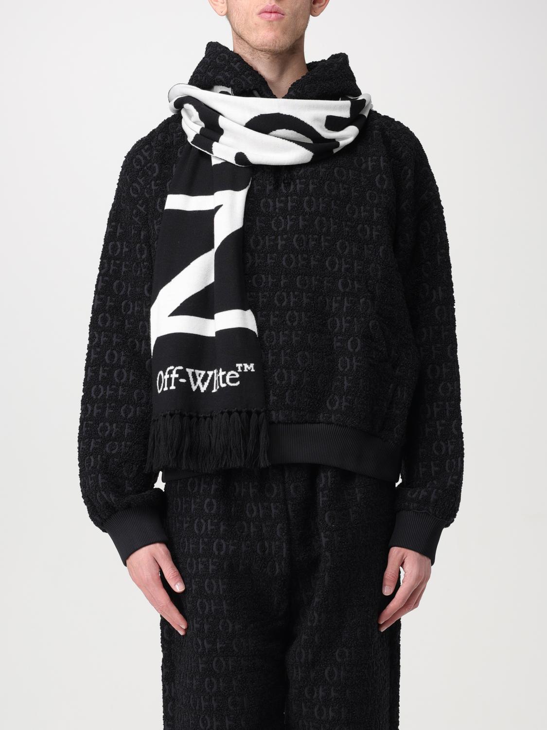 OFF-WHITE 스카프: 스웨트셔츠 남성 Off-white, 블랙 - Img 2