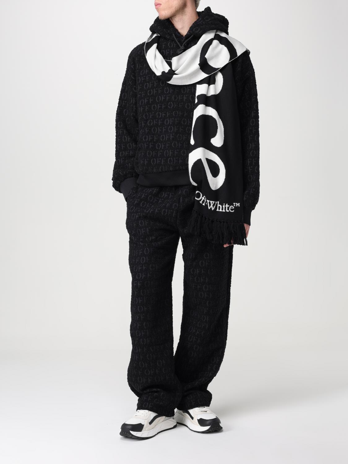 OFF-WHITE 스카프: 스웨트셔츠 남성 Off-white, 블랙 - Img 4