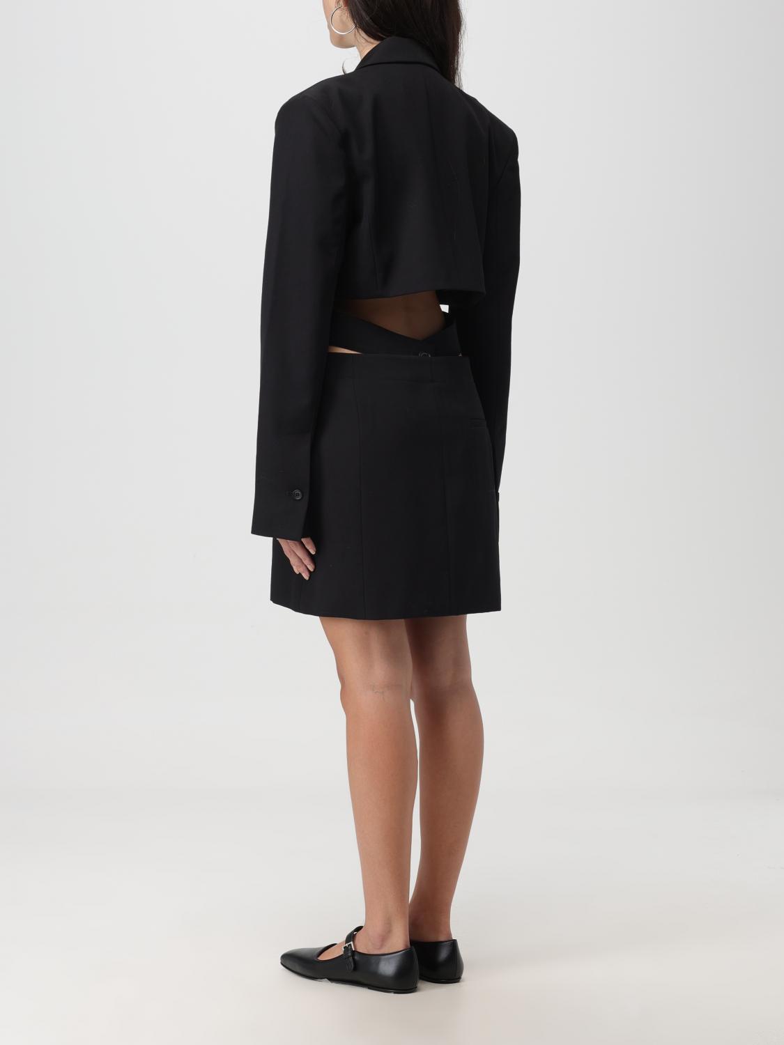 ワンピース JACQUEMUS Woman Dress Black 221DR0161333 990 Jacquemus Outlet: Dress woman - Black | Jacquemus dress