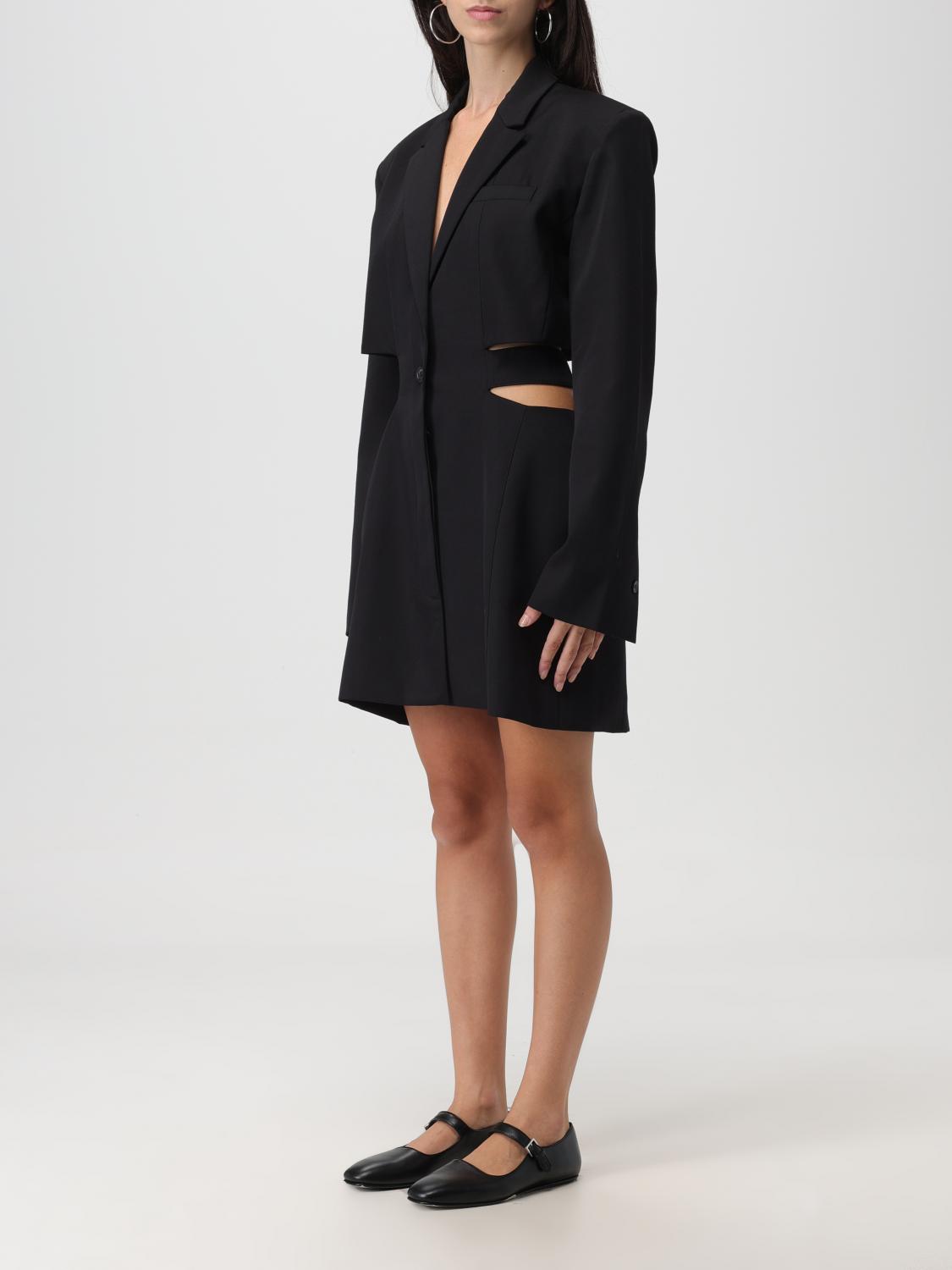 ワンピース JACQUEMUS Woman Dress Black 221DR0161333 990 Jacquemus Outlet: Dress woman - Black | Jacquemus dress