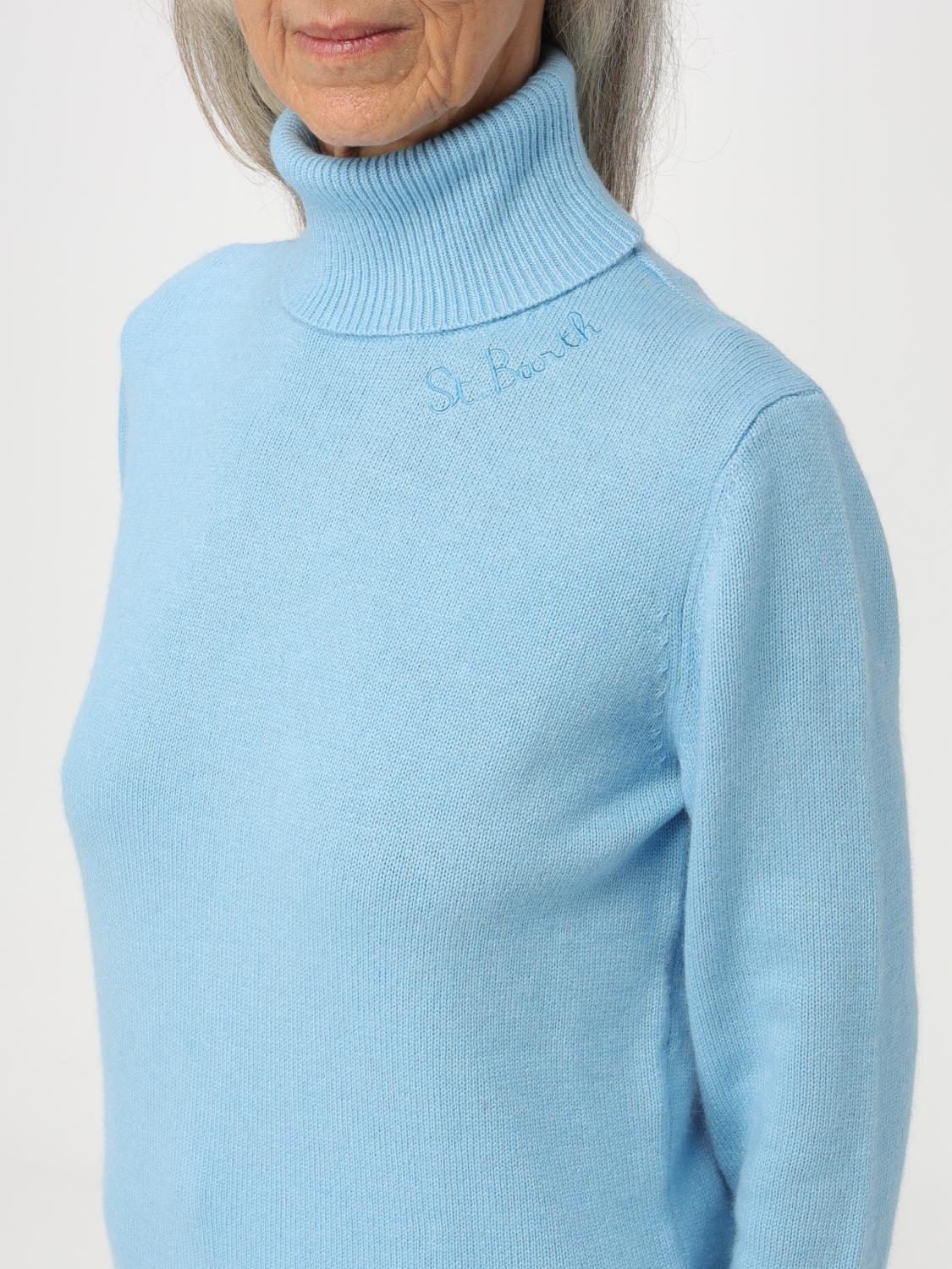 MC2 SAINT BARTH PULLOVER: Pullover damen Mc2 Saint Barth, Hellblau - Img 3
