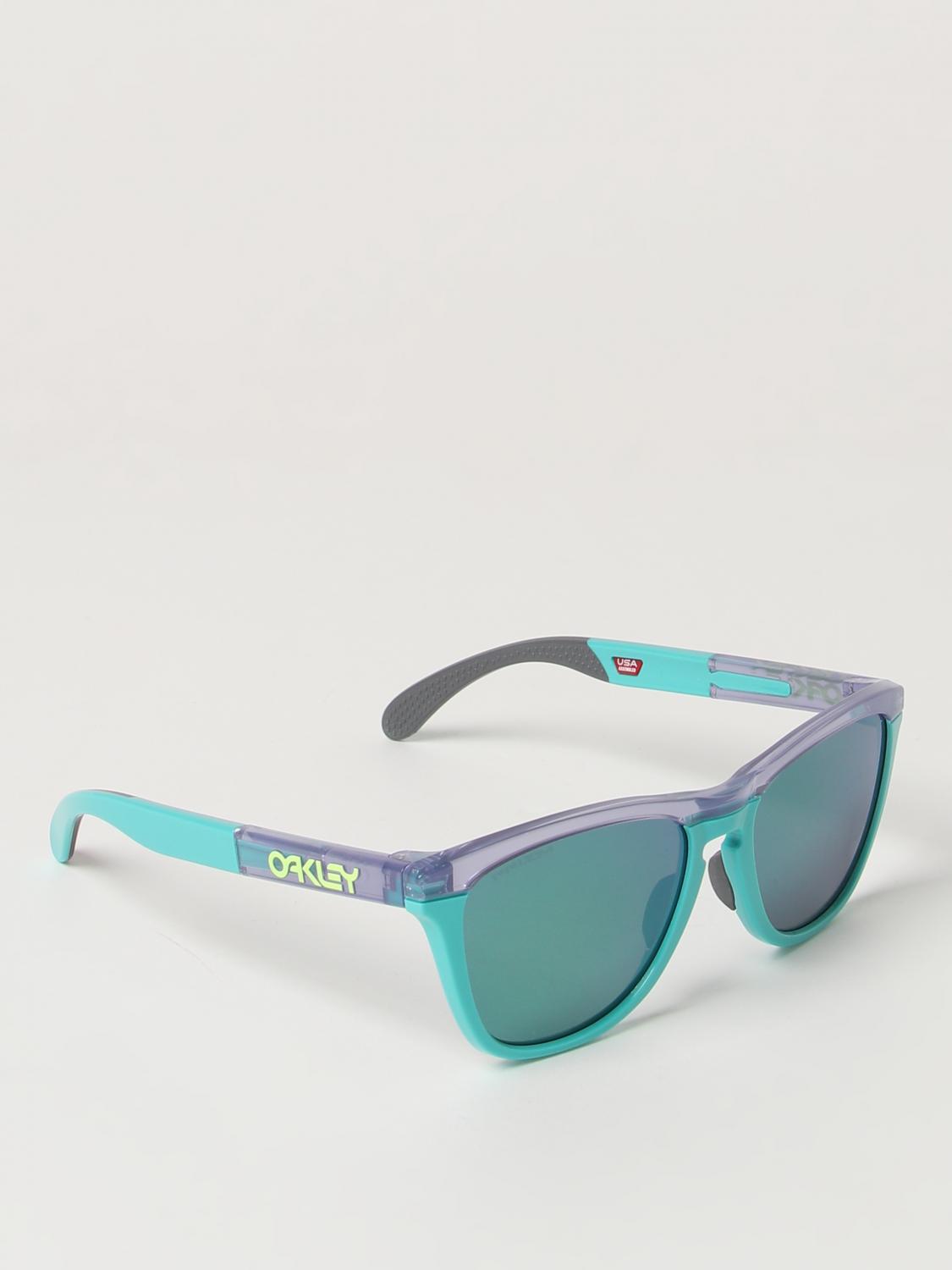 OAKLEY SUNGLASSES: Oakley Frogskins™ sunglasses in acetate, Green - Img 1