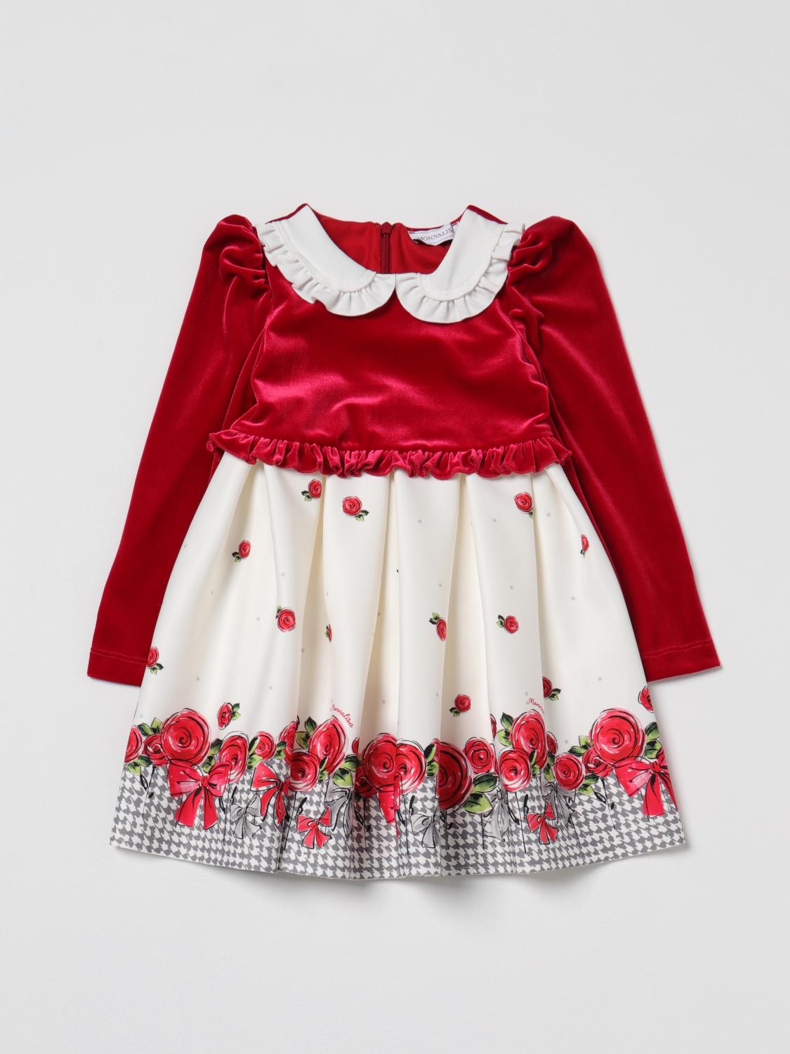 MONNALISA: Dress kids Pink Monnalisa dress 11B921NP2627 online