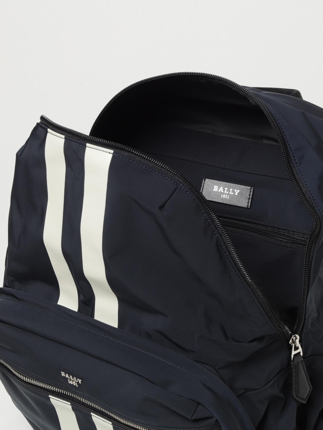 BALLY BACKPACK: Bally men's backpack, Blue - Img 4