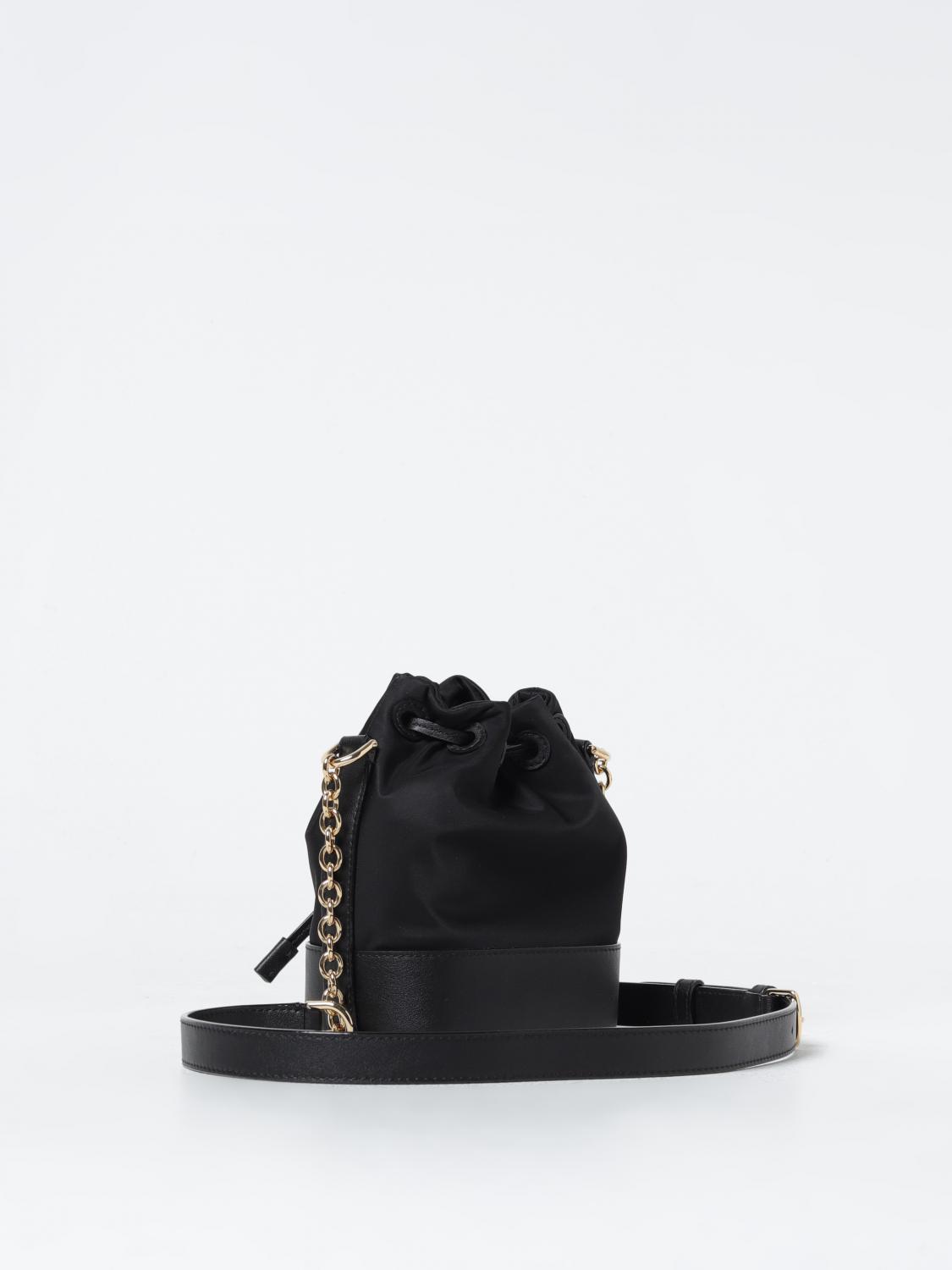 BALLY BORSA MINI: Borsa Bally in nylon e pelle, Nero - Img 2