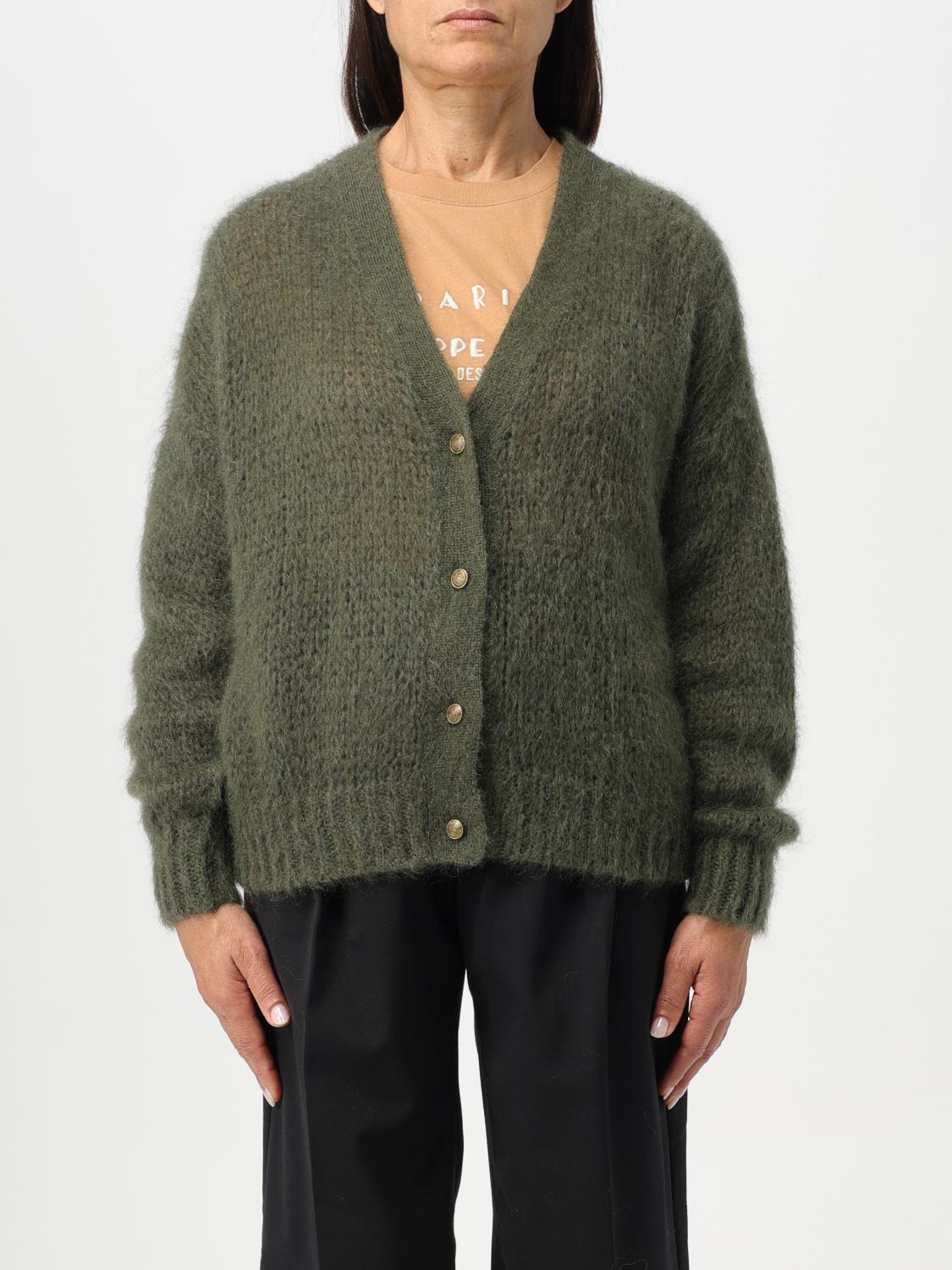 PHILIPPE MODEL CARDIGAN: Cardigan woman Philippe Model, Green - Img 1