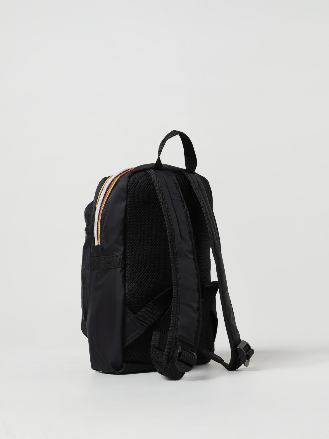 K-WAY ZAINO: Zaino Laon K-Way in nylon con logo, Nero - Img 2