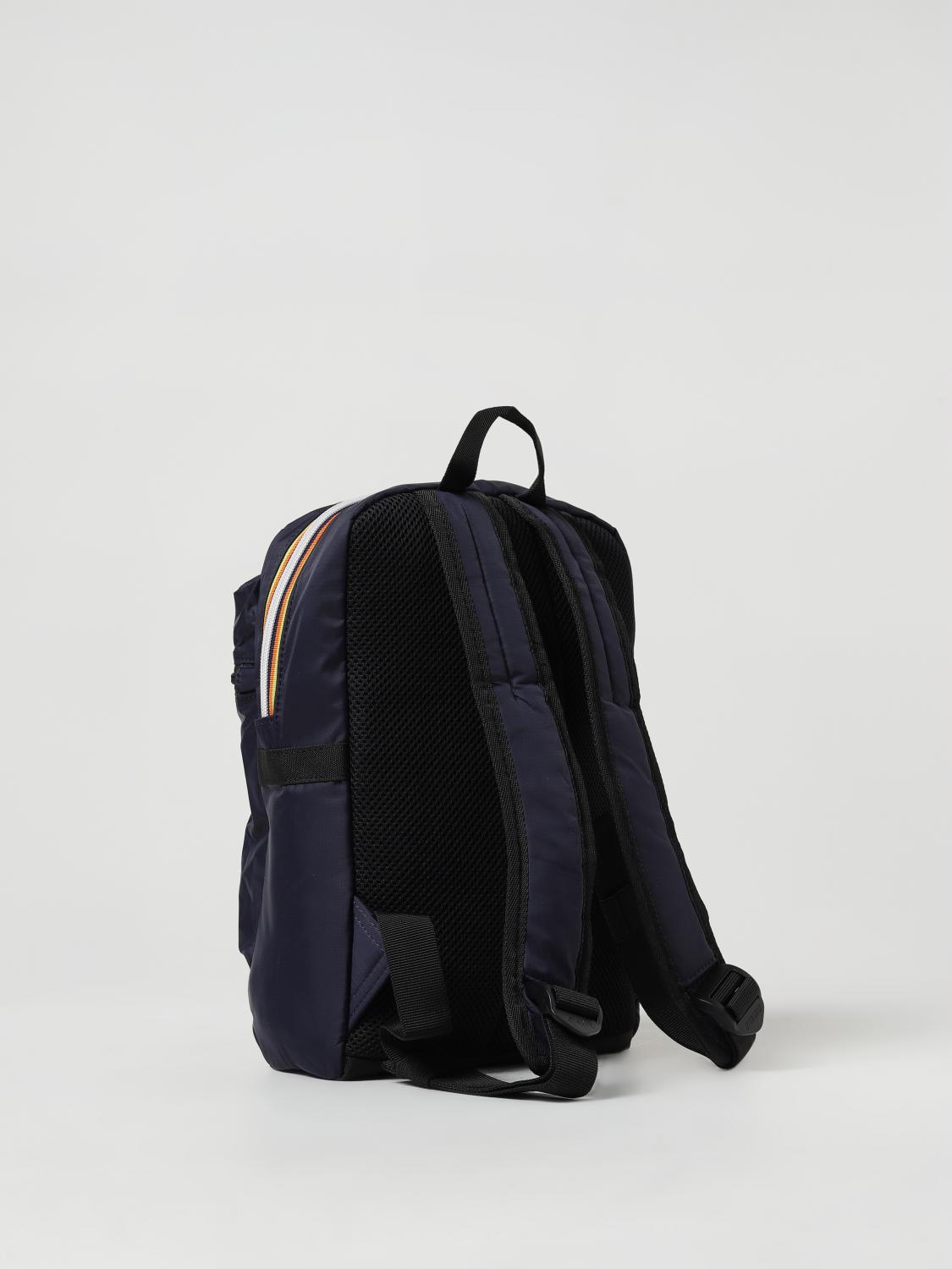 K-WAY ZAINO: Zaino Laon K-Way in nylon con logo, Blue - Img 2