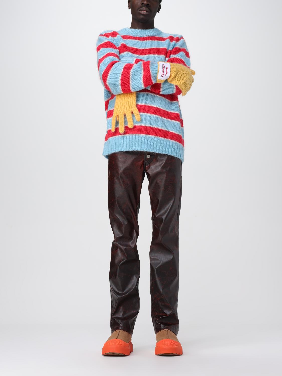CHARLES JEFFREY LOVERBOY SWEATER: Sweater men Charles Jeffrey Loverboy, Gnawed Blue - Img 2