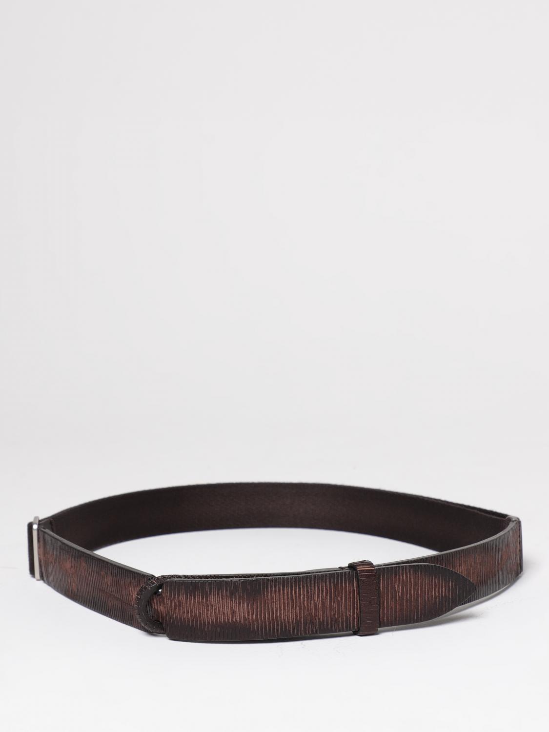 ORCIANI BELT: Belt men Orciani, Dark - Img 1