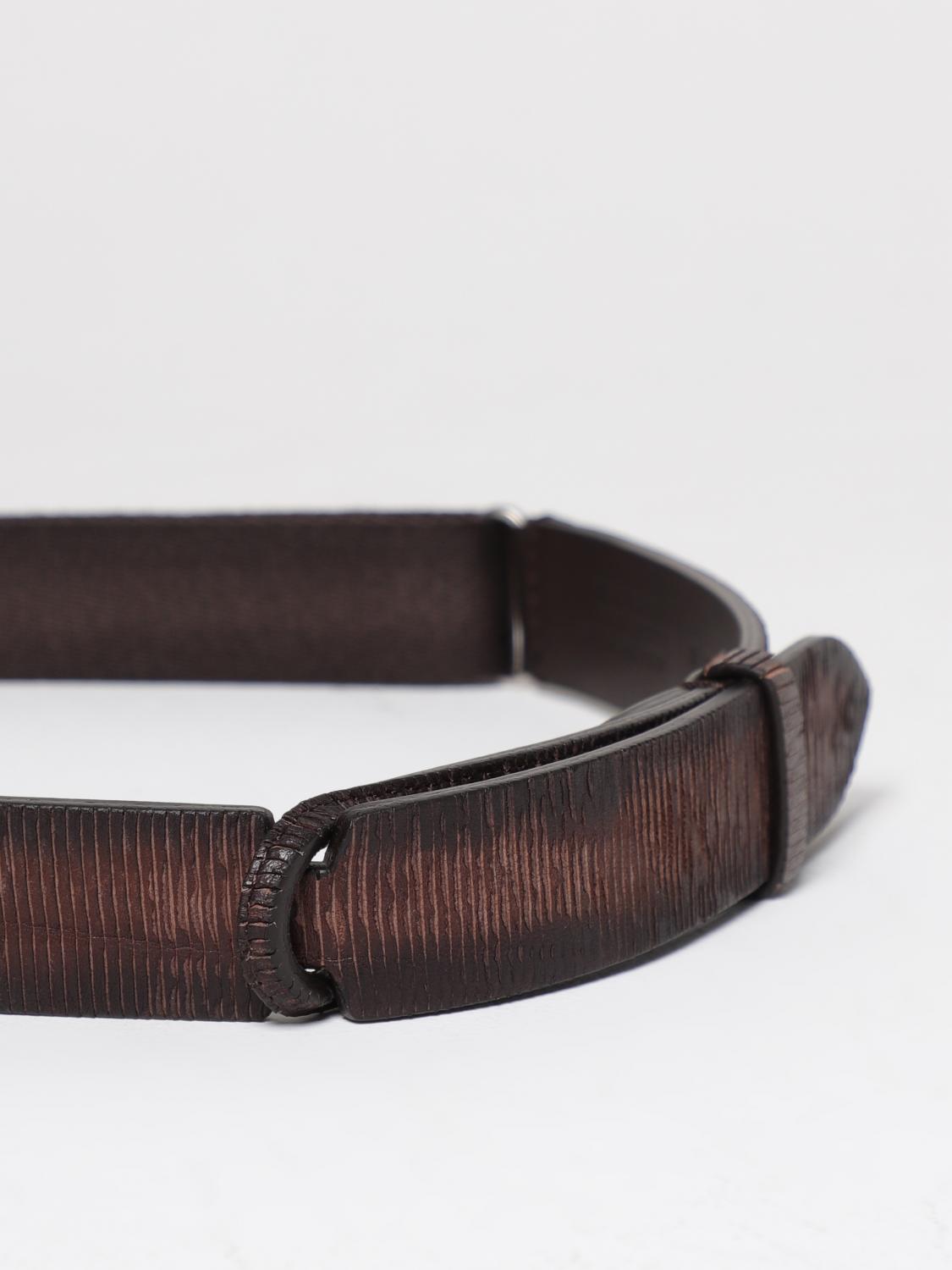 ORCIANI BELT: Belt men Orciani, Dark - Img 2